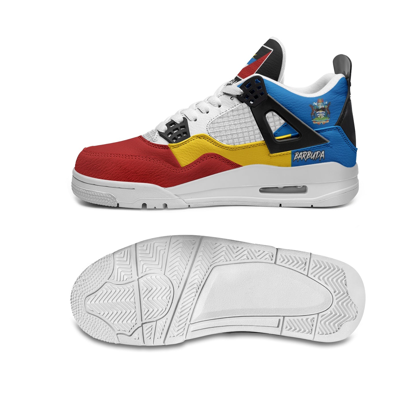 Antigua & Barbuda Mid Top Sneakers - Rebel Sole