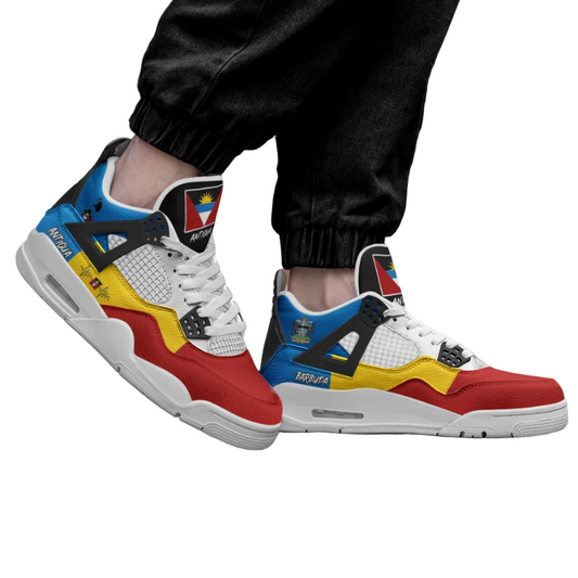 Antigua & Barbuda Mid Top Sneakers - Rebel Sole
