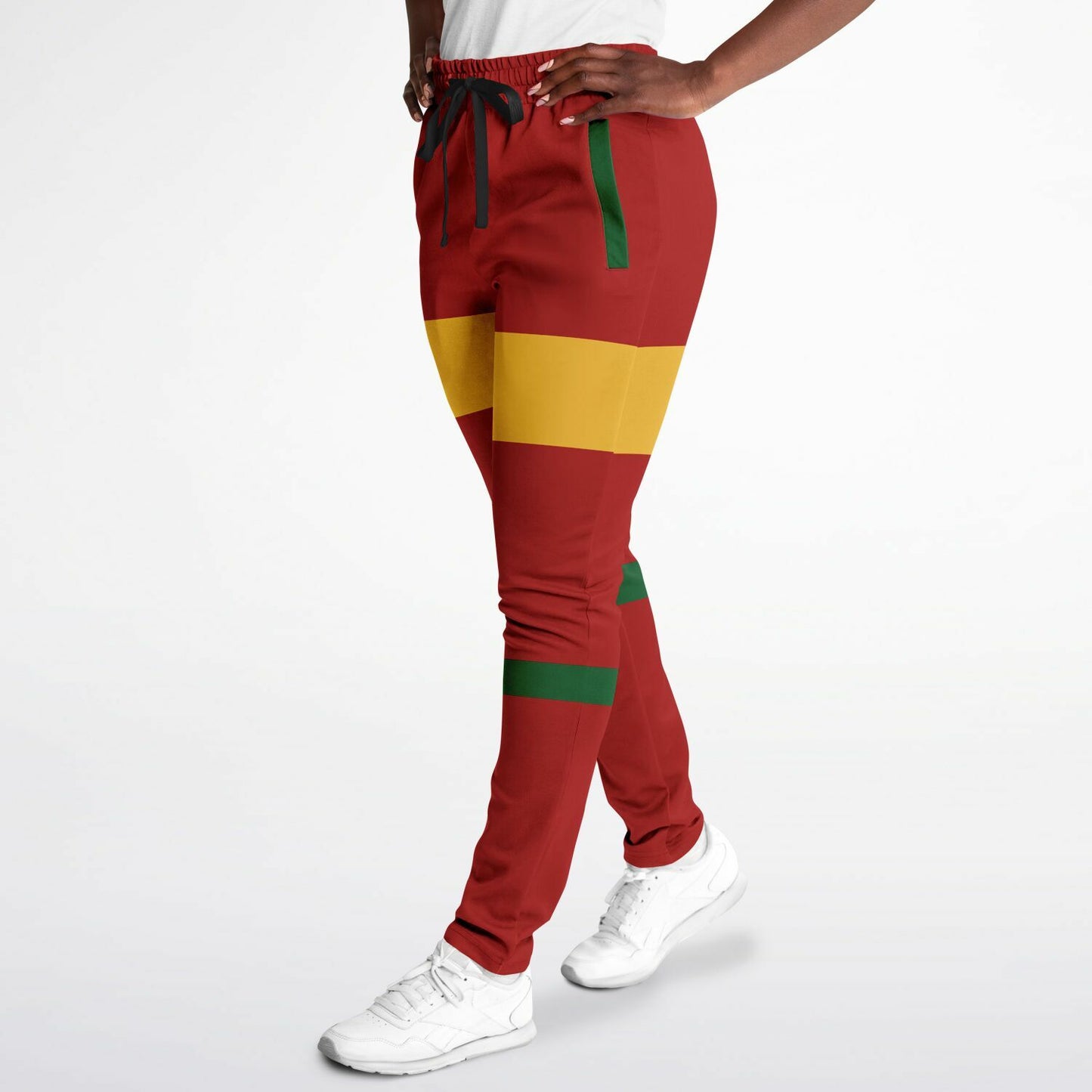 Rasta Track Pants - Blue Mountain Block - Athletic