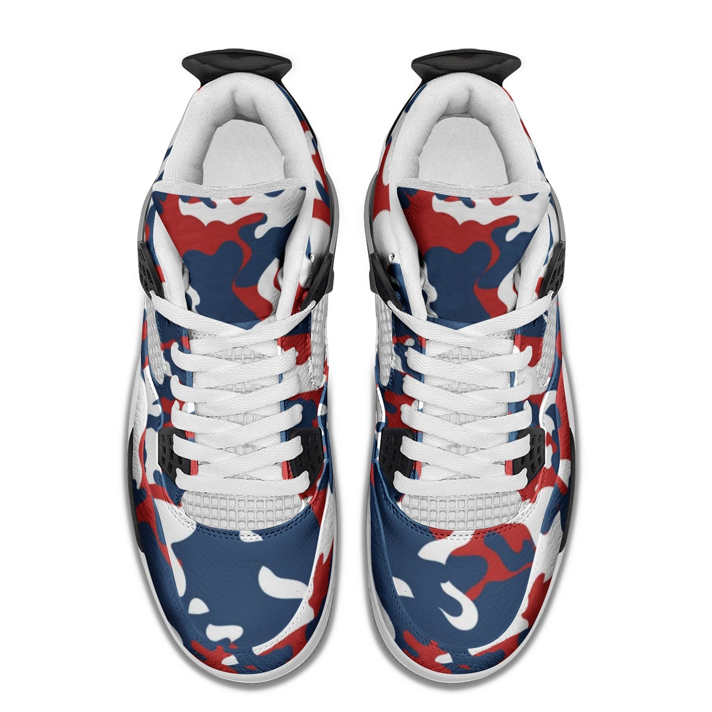 USA Camo Mid Shoes with camo print