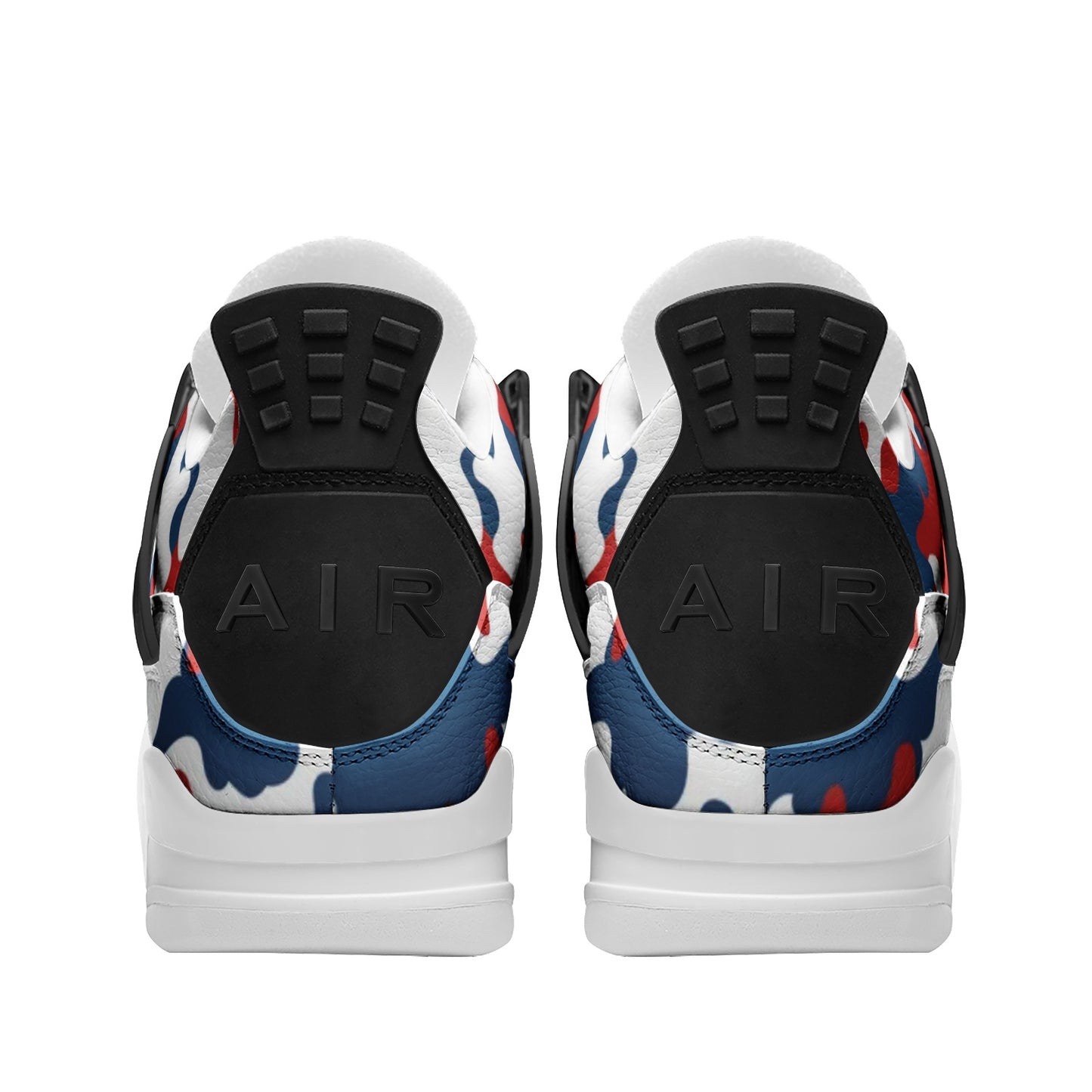 USA Camo Mid Shoes with camo print