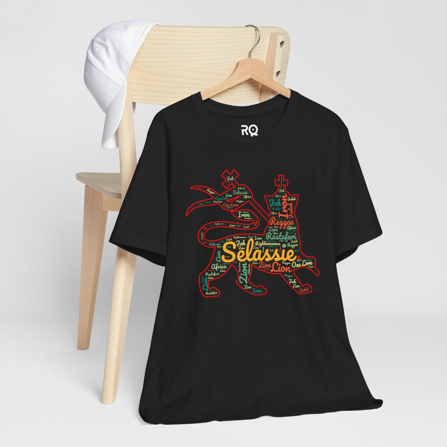 Rasta Lion Of Judah Cotton T-Shirt