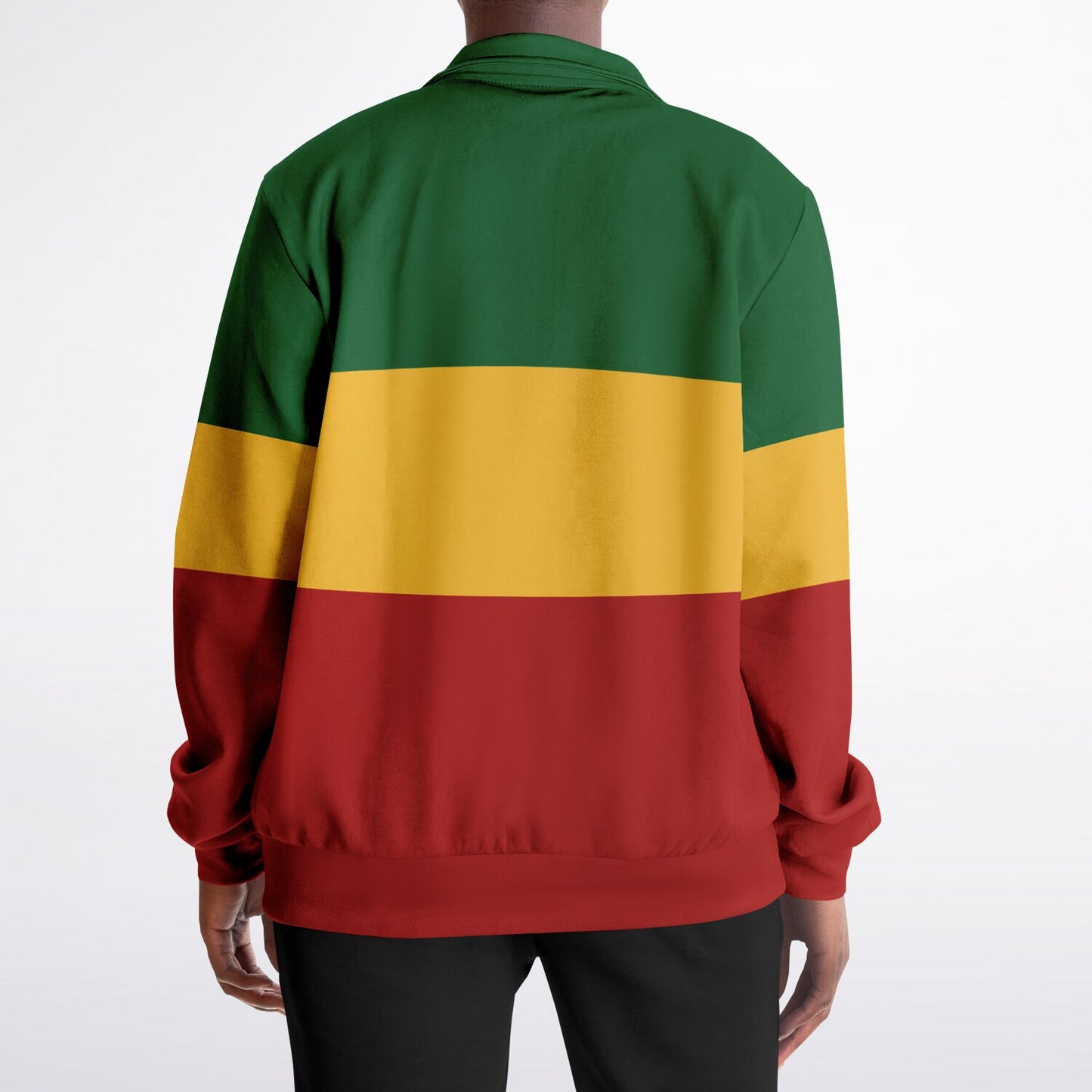 Rasta Track Jacket - Ocho Rios Stripe - Athletic