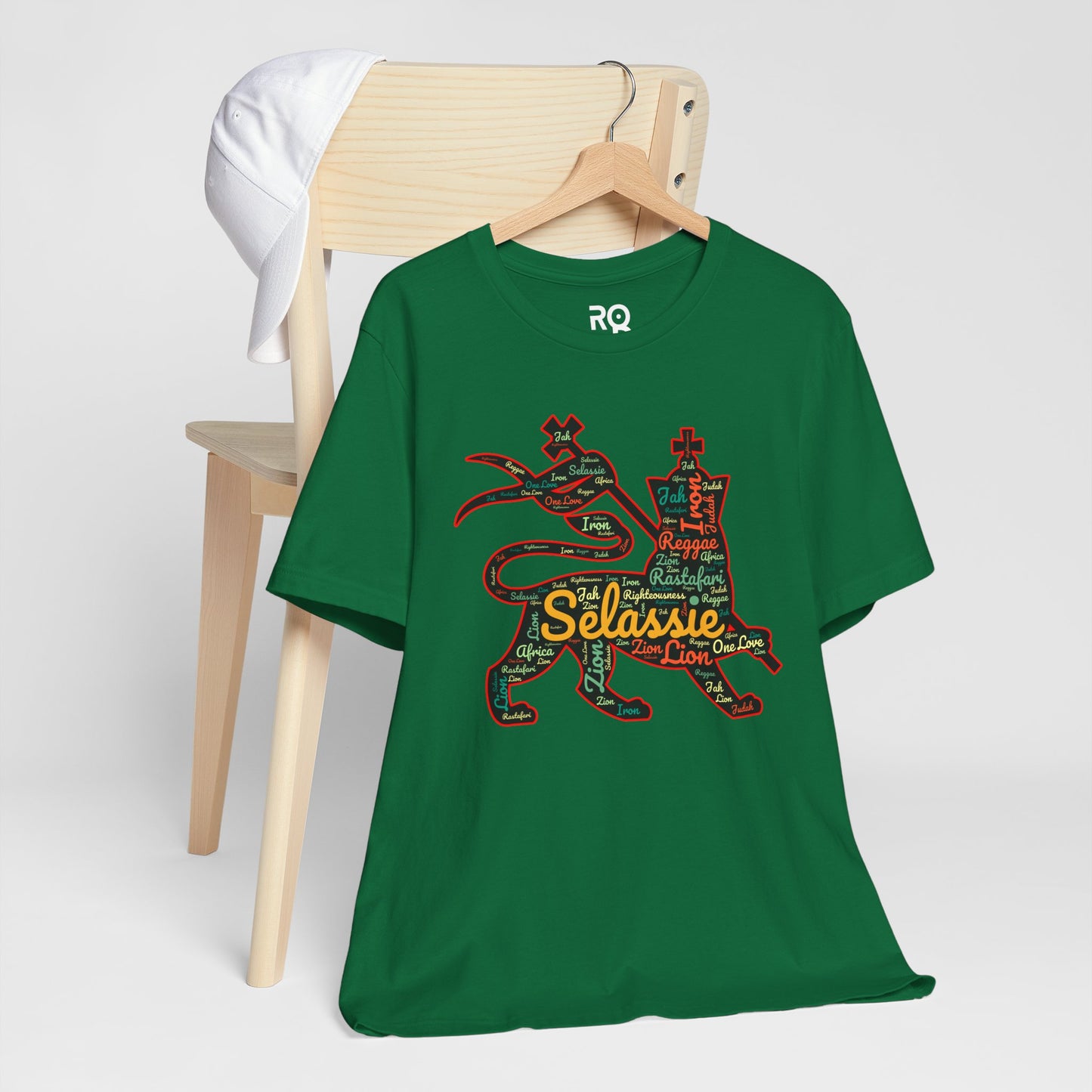 Rasta Lion Of Judah Cotton T-Shirt