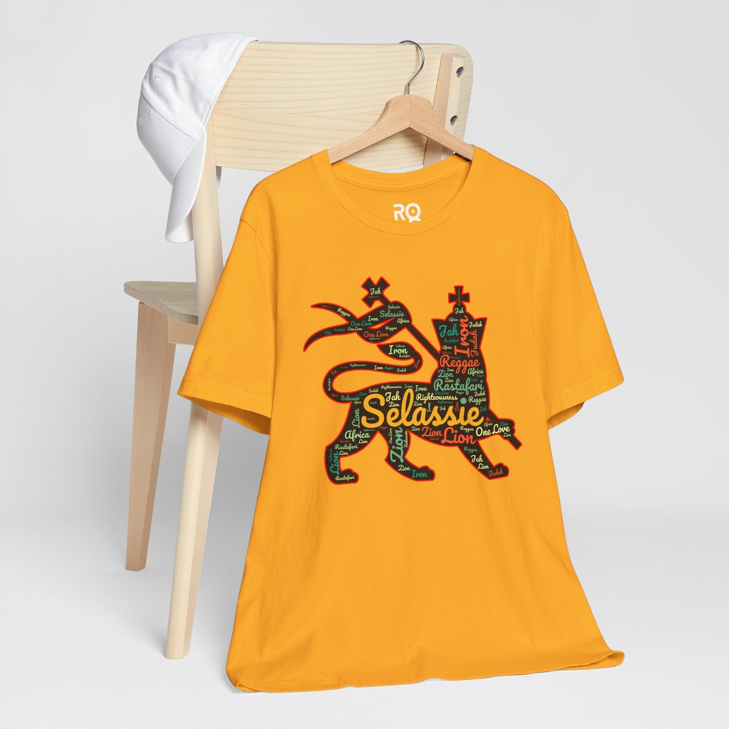 Rasta Lion Of Judah Cotton T-Shirt