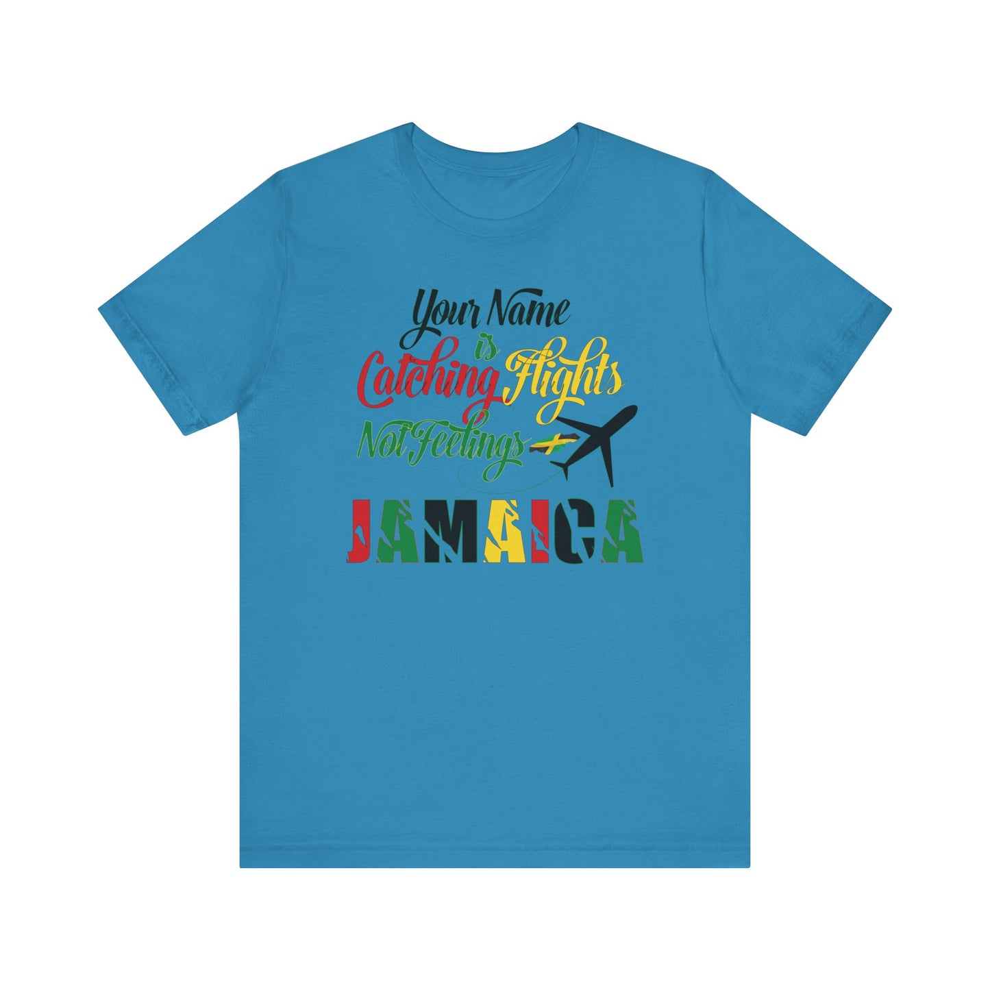 Jamaica Vacation T-Shirt - Custom Name Tee