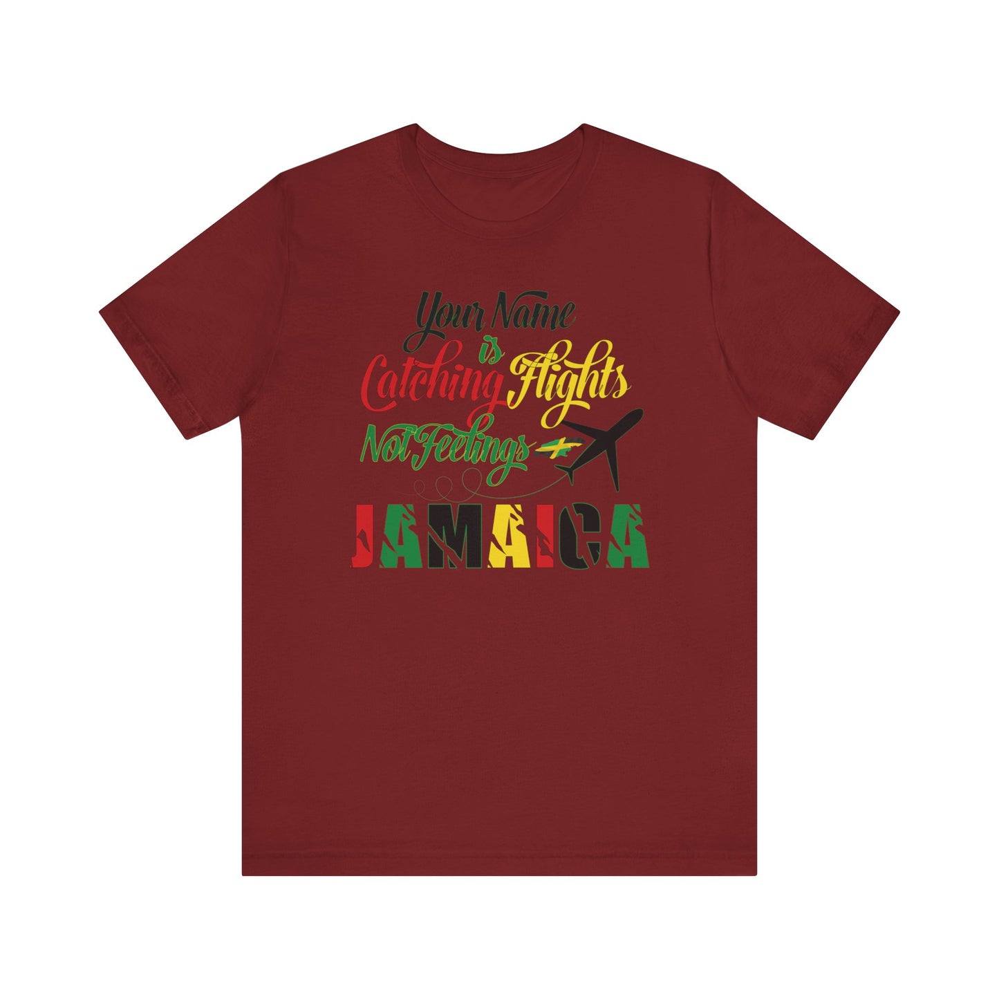 Jamaica Vacation T-Shirt - Custom Name Tee