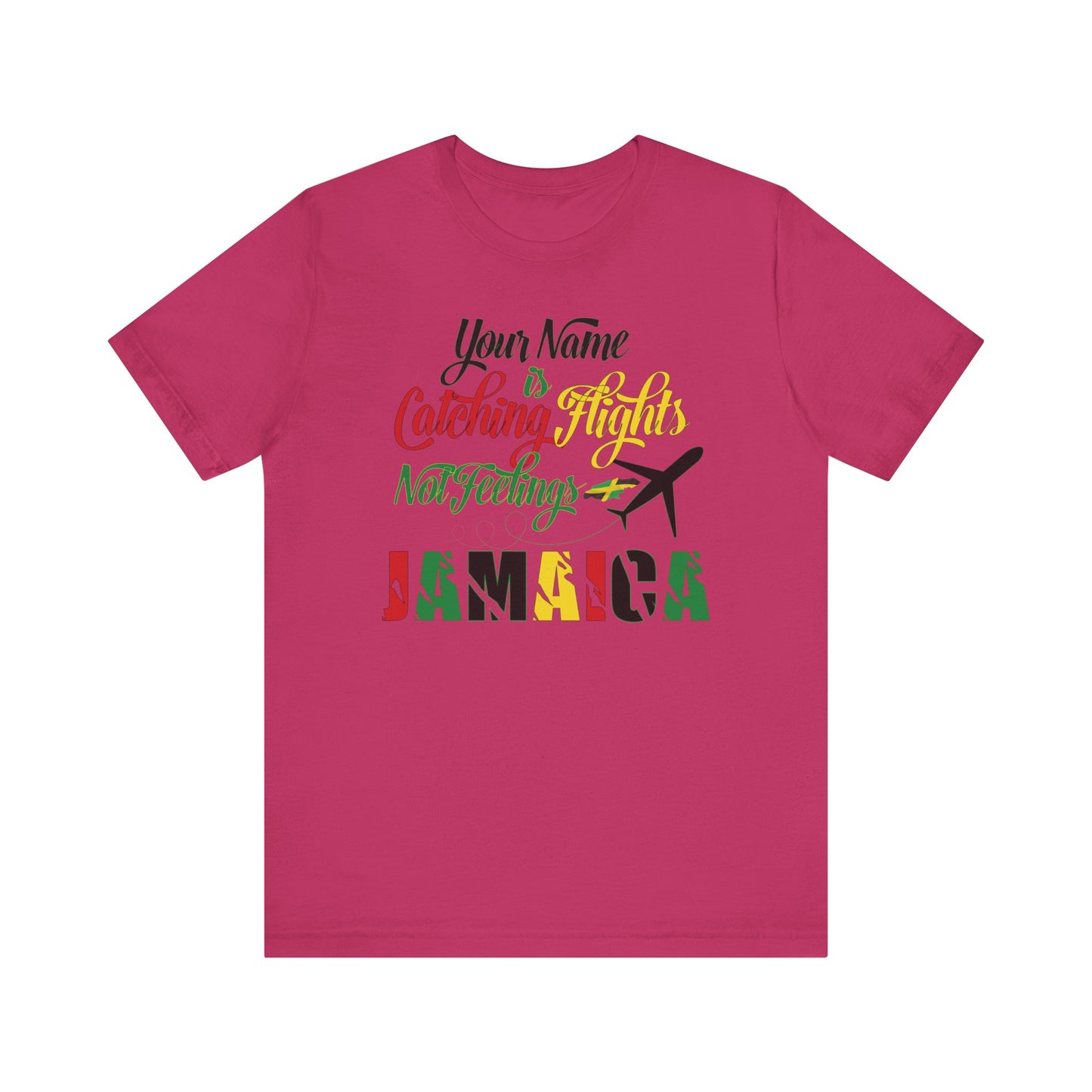 Jamaica Vacation T-Shirt - Custom Name Tee