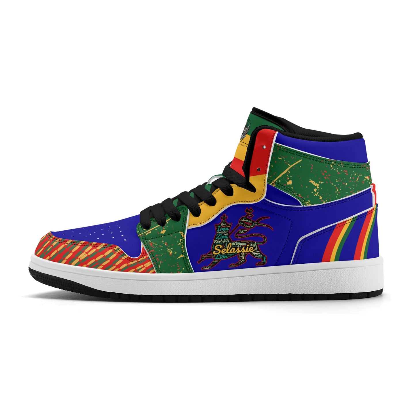Lion of Judah Blue Shoes Jamrock Classics High