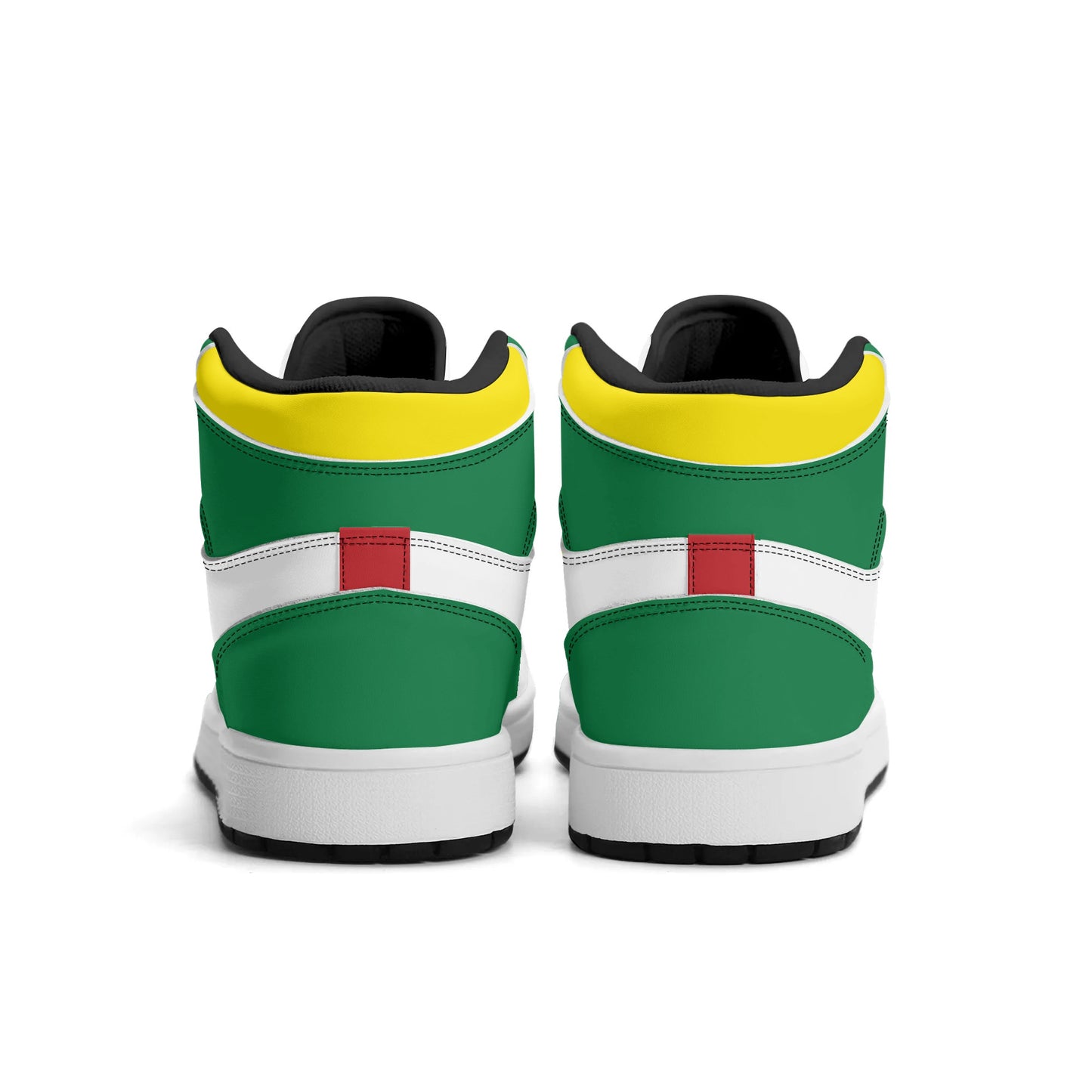 Rasta - Reggae Summer Shoes in red/gold/green colorway