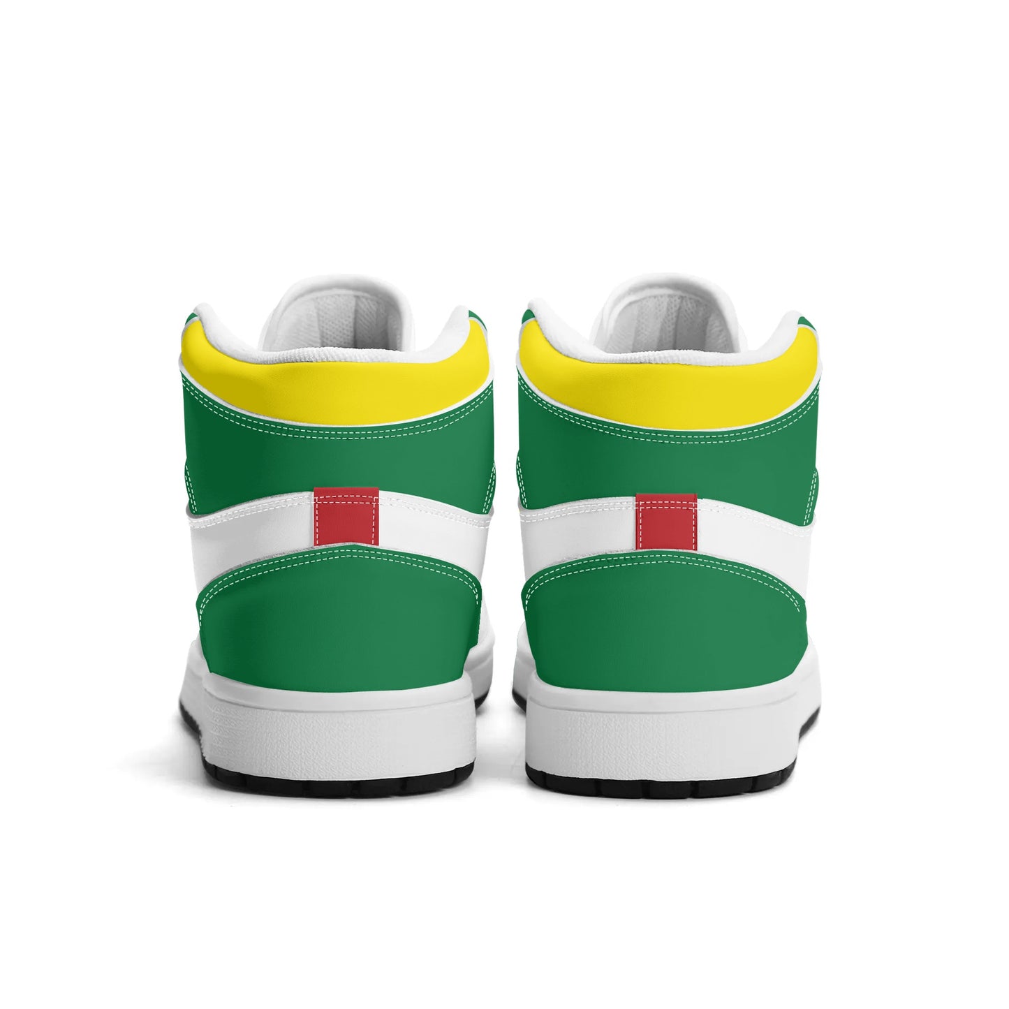 Rasta - Reggae Summer Shoes in red/gold/green colorway