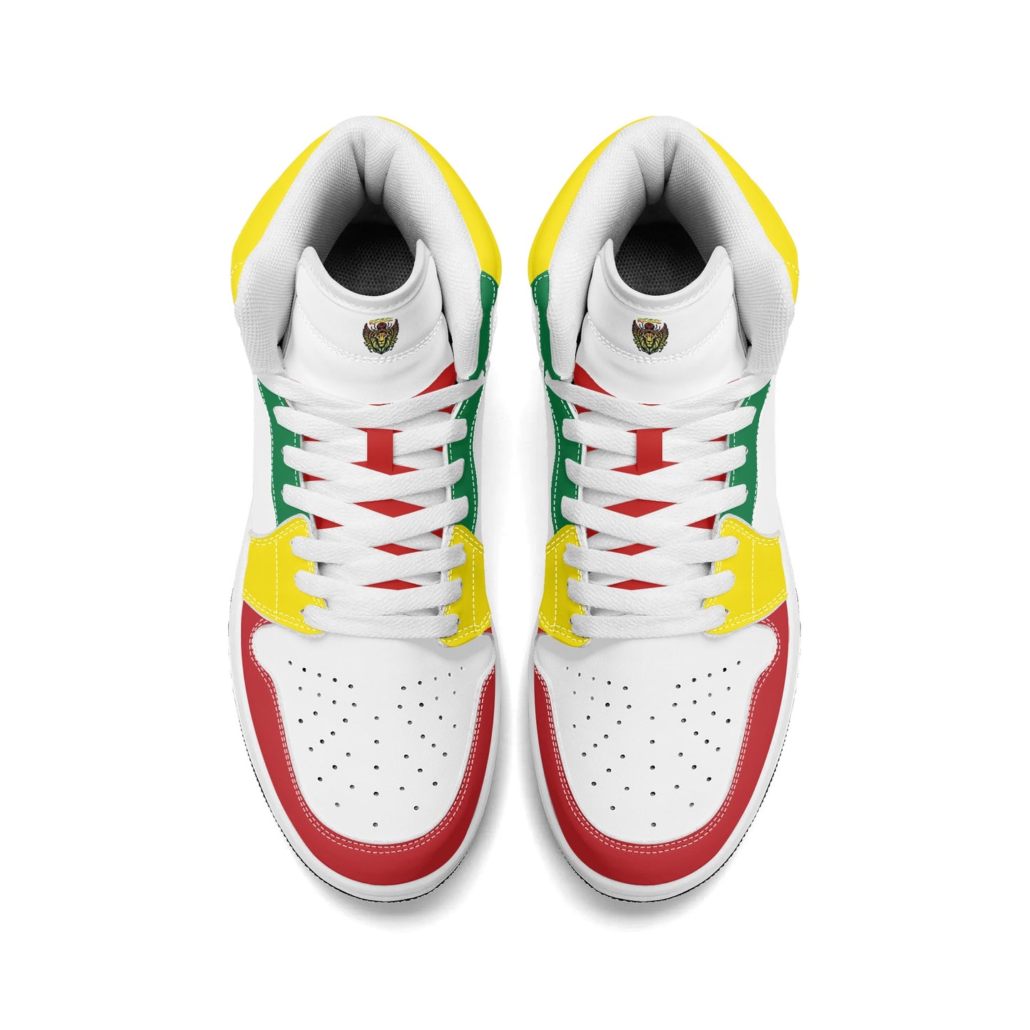 Rasta - Reggae Summer Shoes in red/gold/green colorway