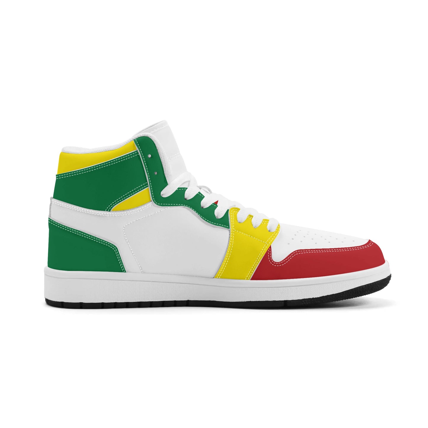 Rasta - Reggae Summer Shoes in red/gold/green colorway