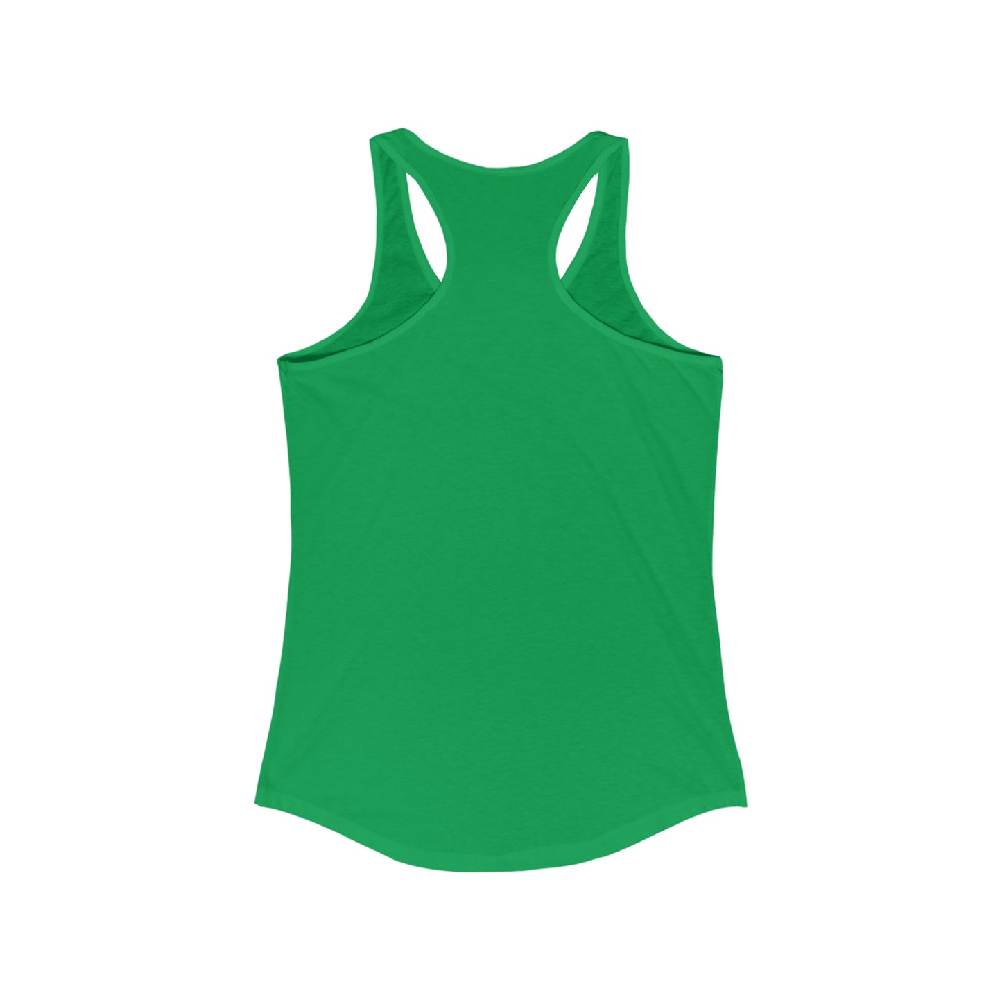 Women's Rasta-Inspired Racerback Tank Top - IDK, IDC, IDGAF