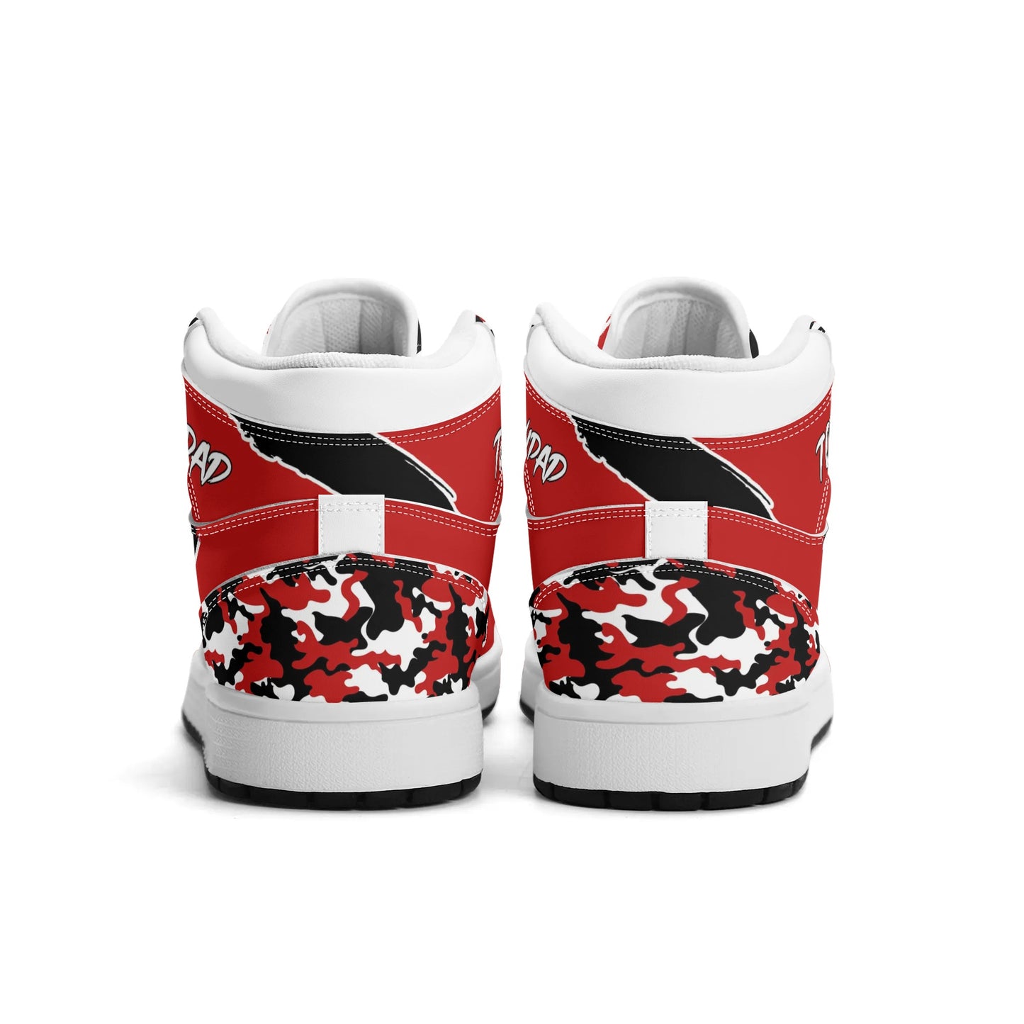Trinidad - Tobago Shoes with camo print in white colorway