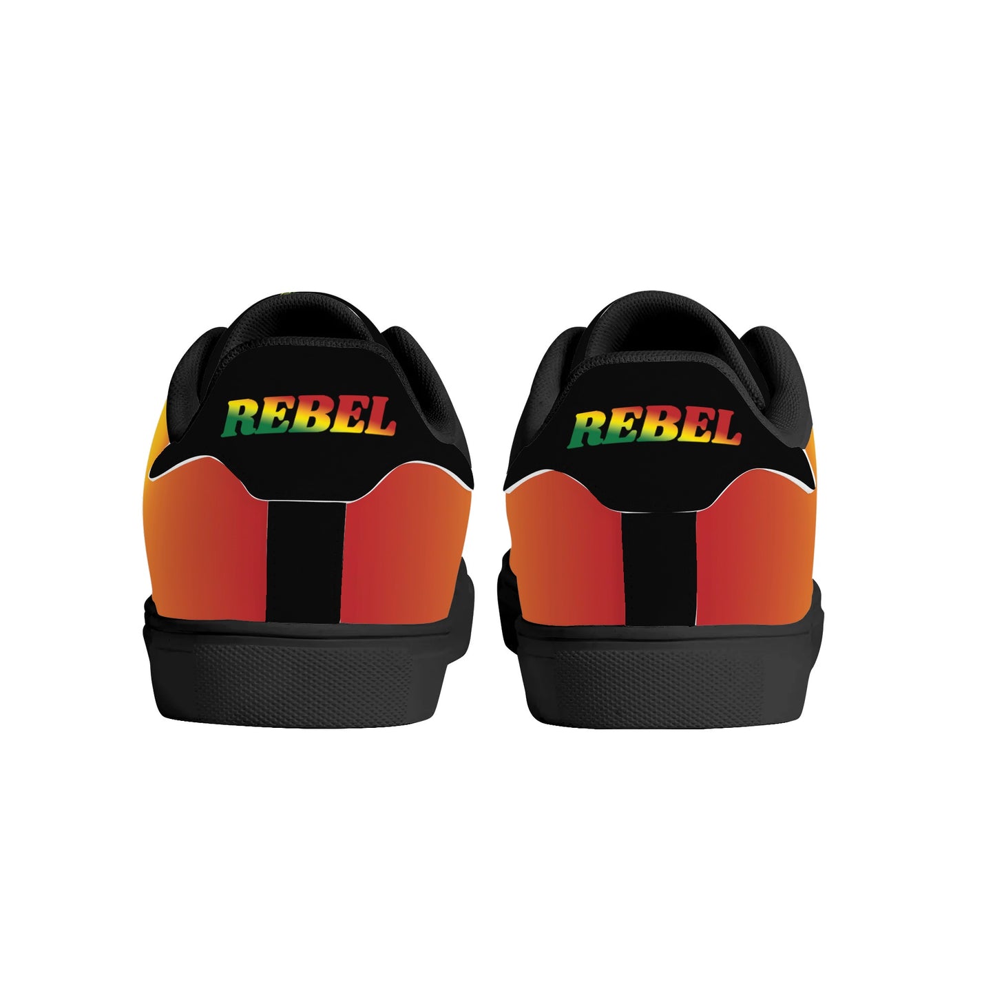 Rasta Summer Black Shoes in black colorway
