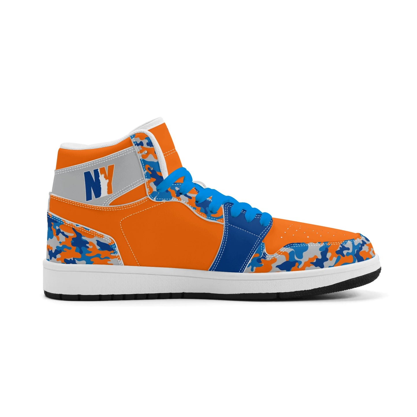 New York Basketball Shoes with camo print