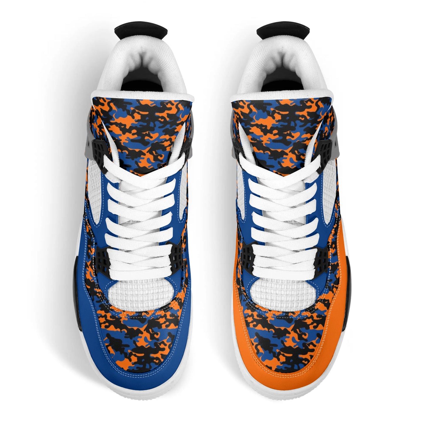NYC Basketball Camo Shoes with camo print