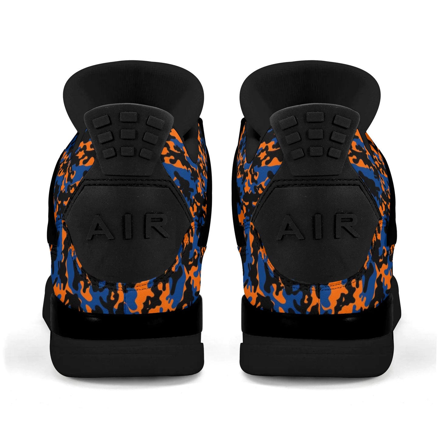 NYC Basketball Camo Shoes with camo print