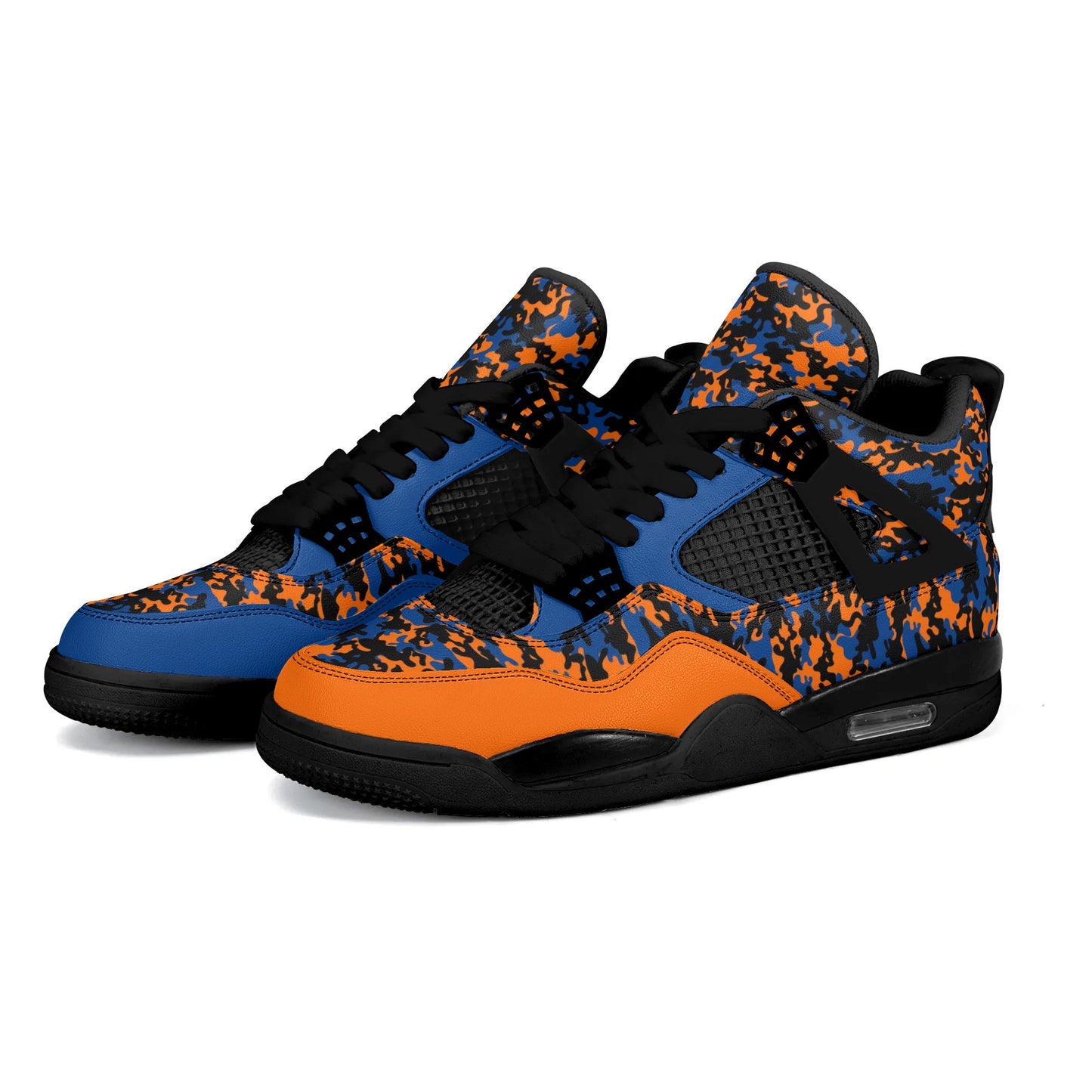 NYC Basketball Camo Shoes with camo print
