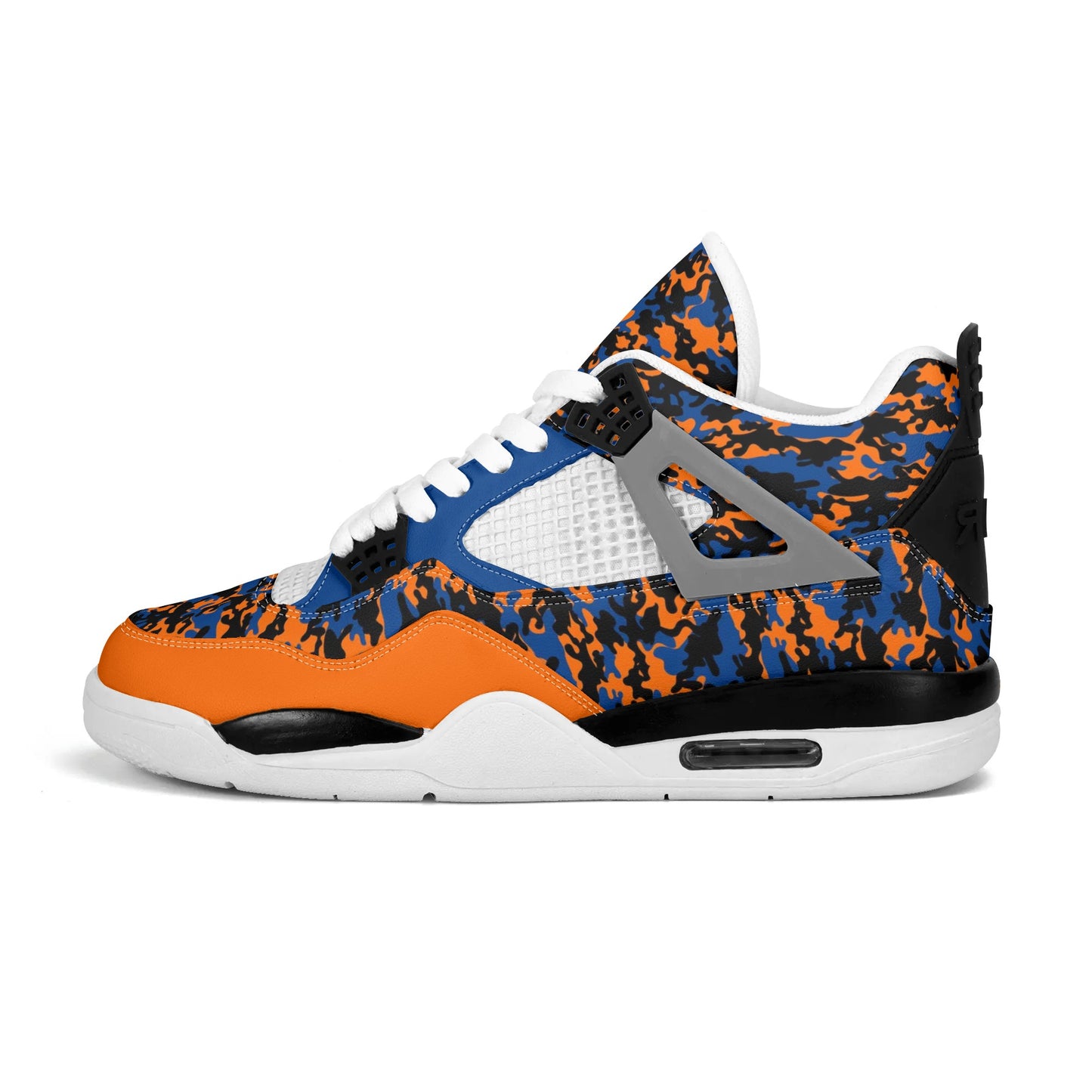 NYC Basketball Camo Shoes with camo print