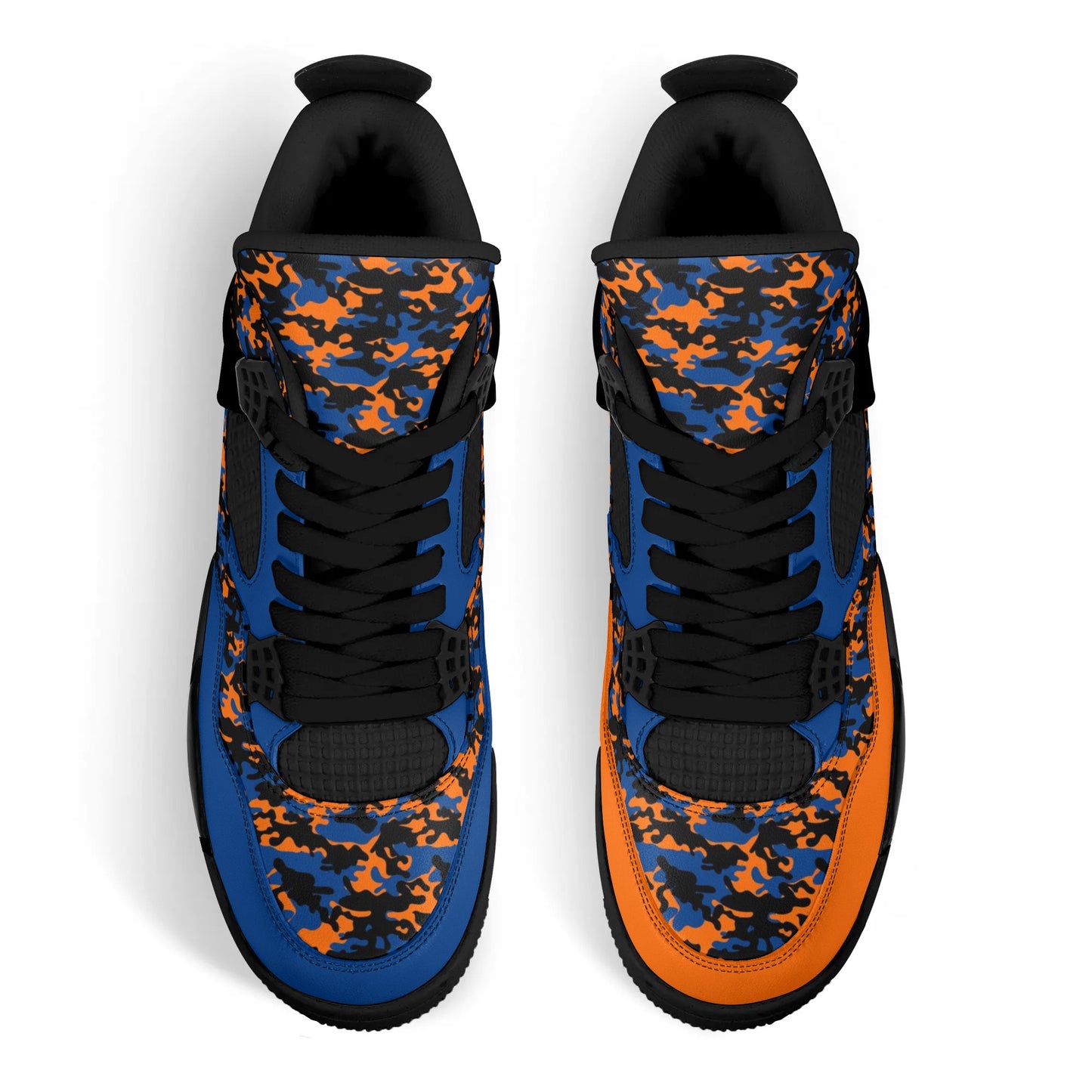 NYC Basketball Camo Shoes with camo print