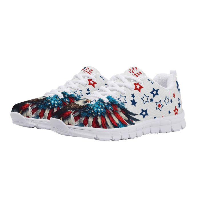 American Flag Shoes - Eagle - Rebel Rise Low Top Sneakers