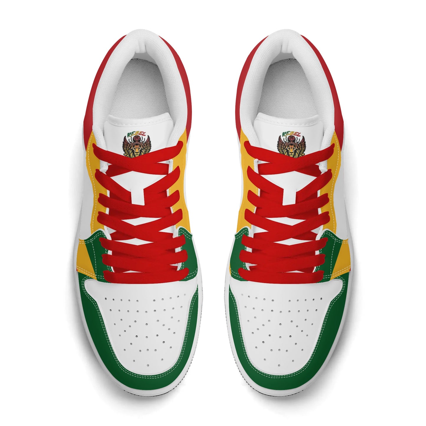 Rasta White Shoes in white colorway