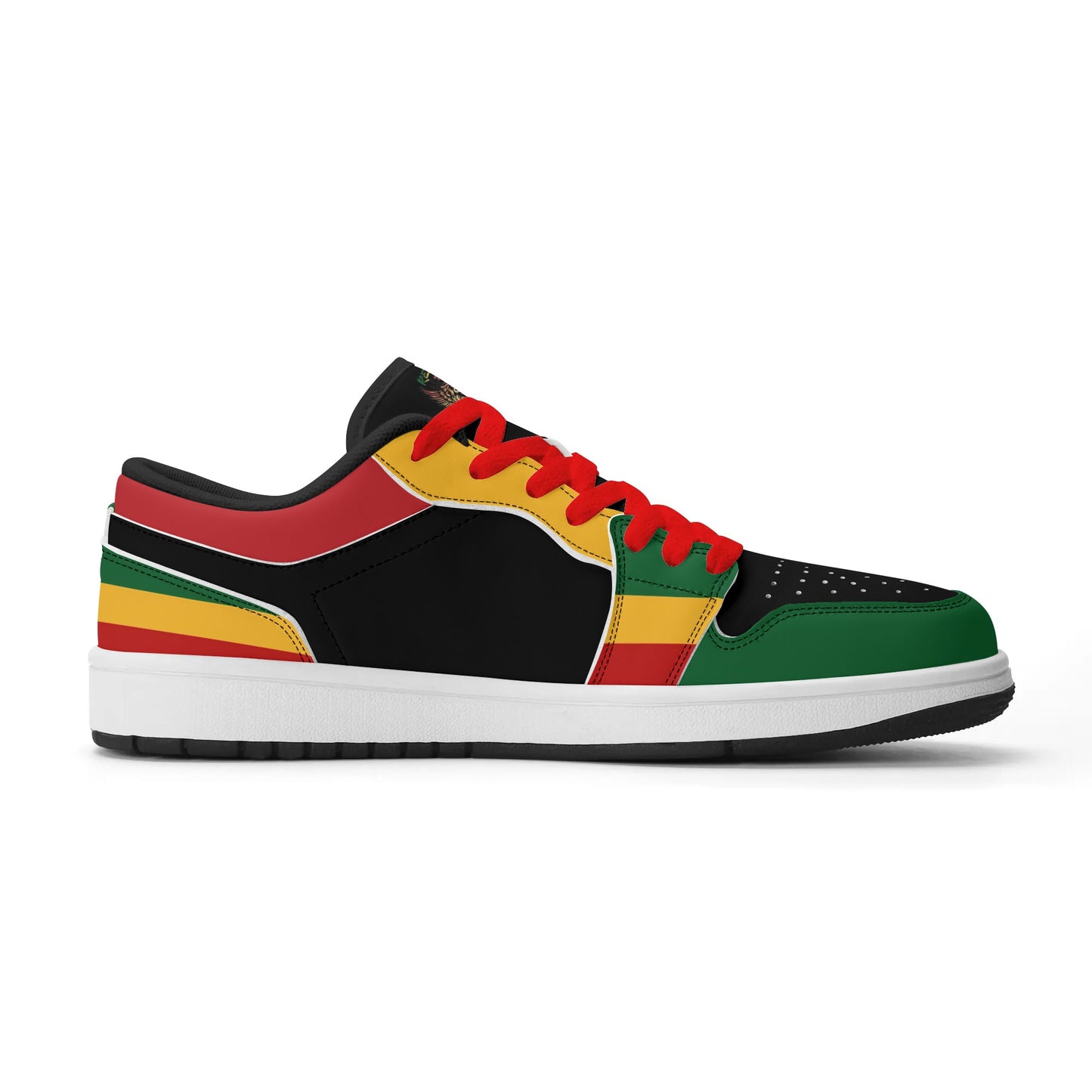 Rasta Black Shoes in black colorway