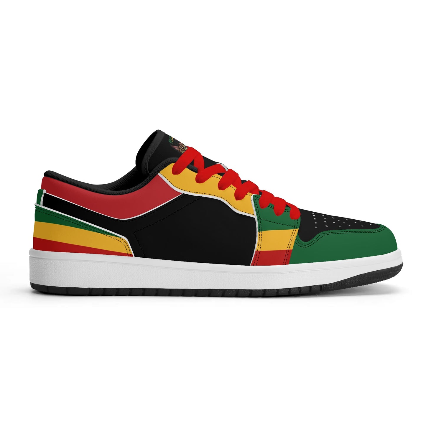 Rasta Black Shoes in black colorway