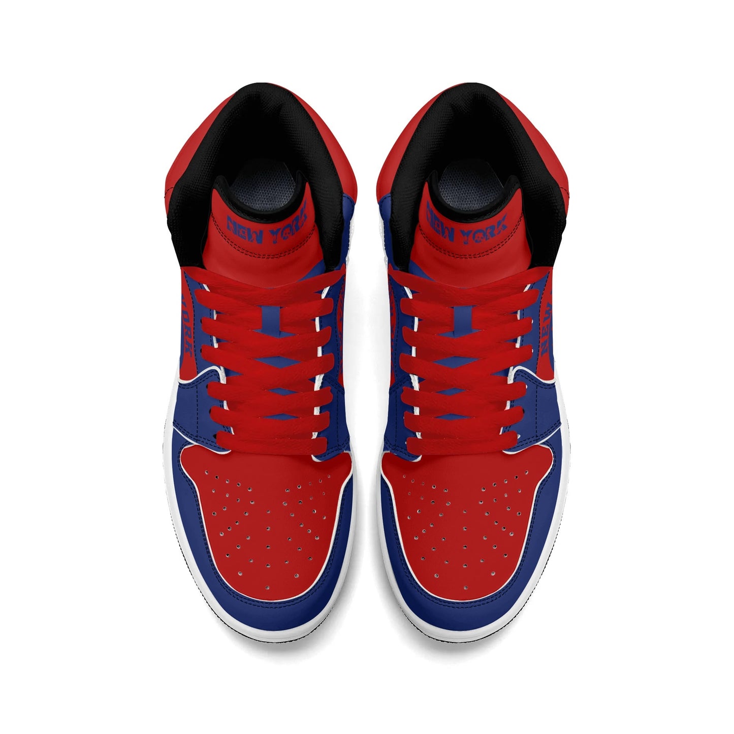 New York Football Shoes Red in red colorway