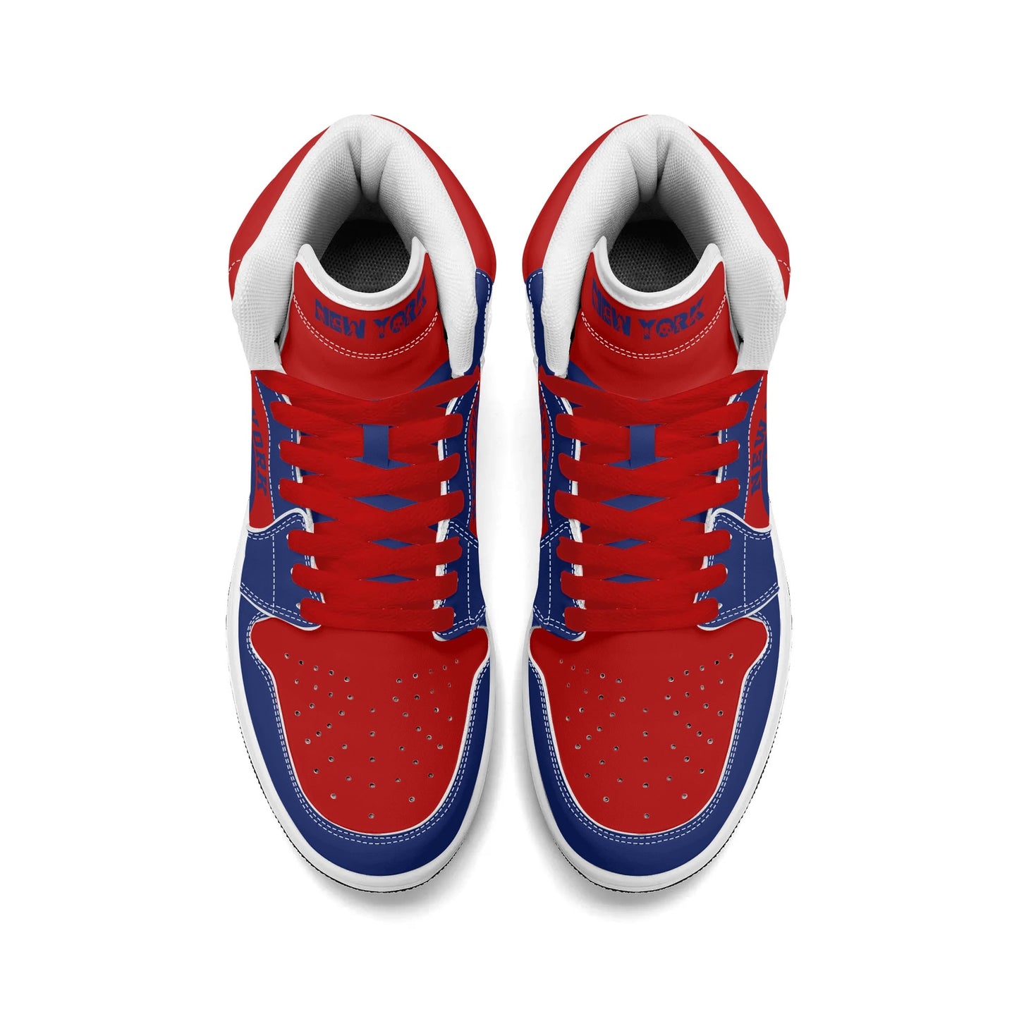 New York Football Shoes Red in red colorway