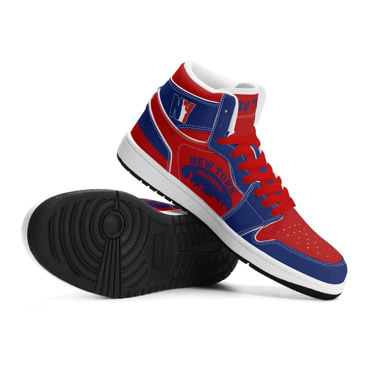 New York Football Shoes Red in red colorway