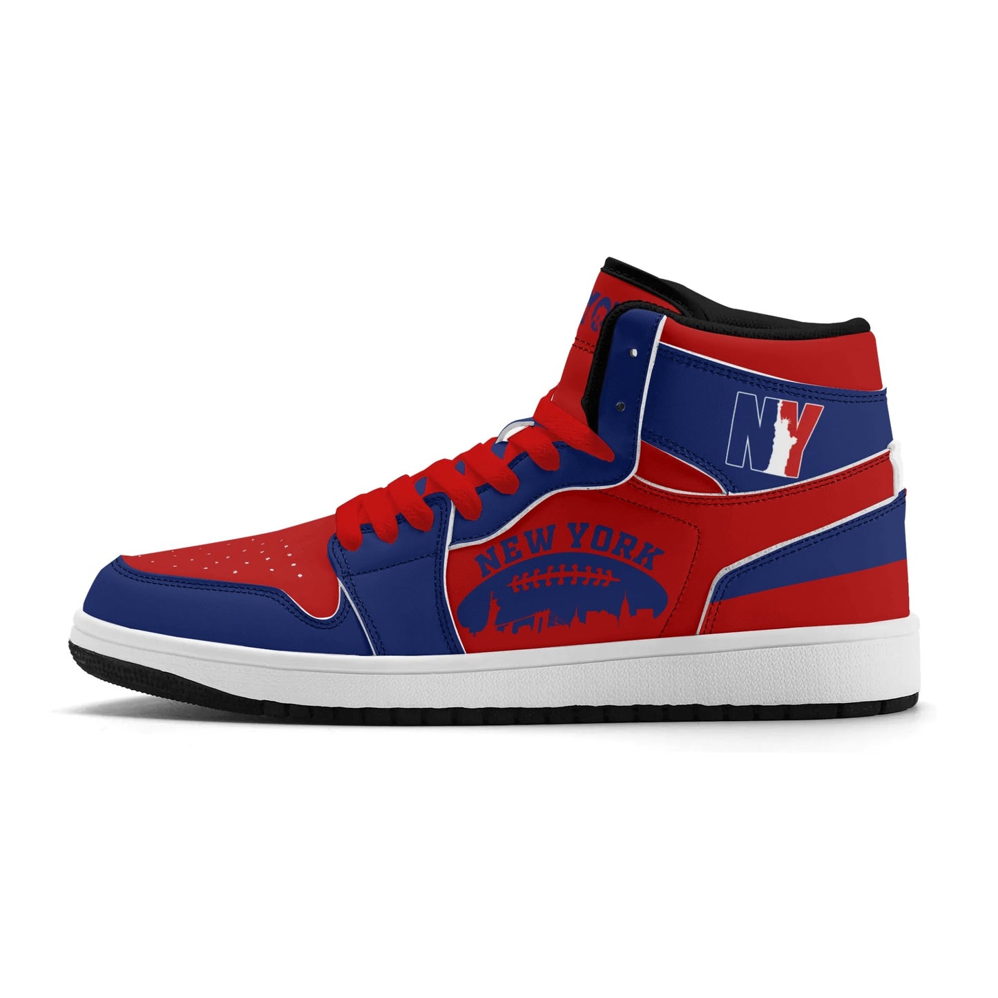 New York Football Shoes Red in red colorway