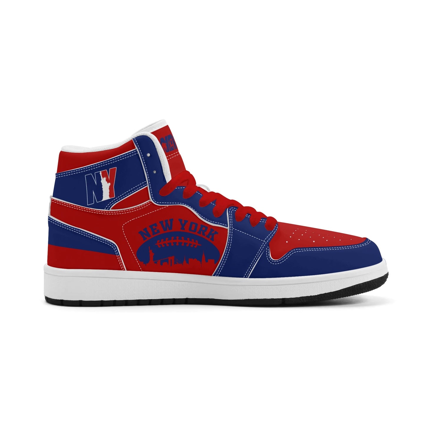 New York Football Shoes Red in red colorway