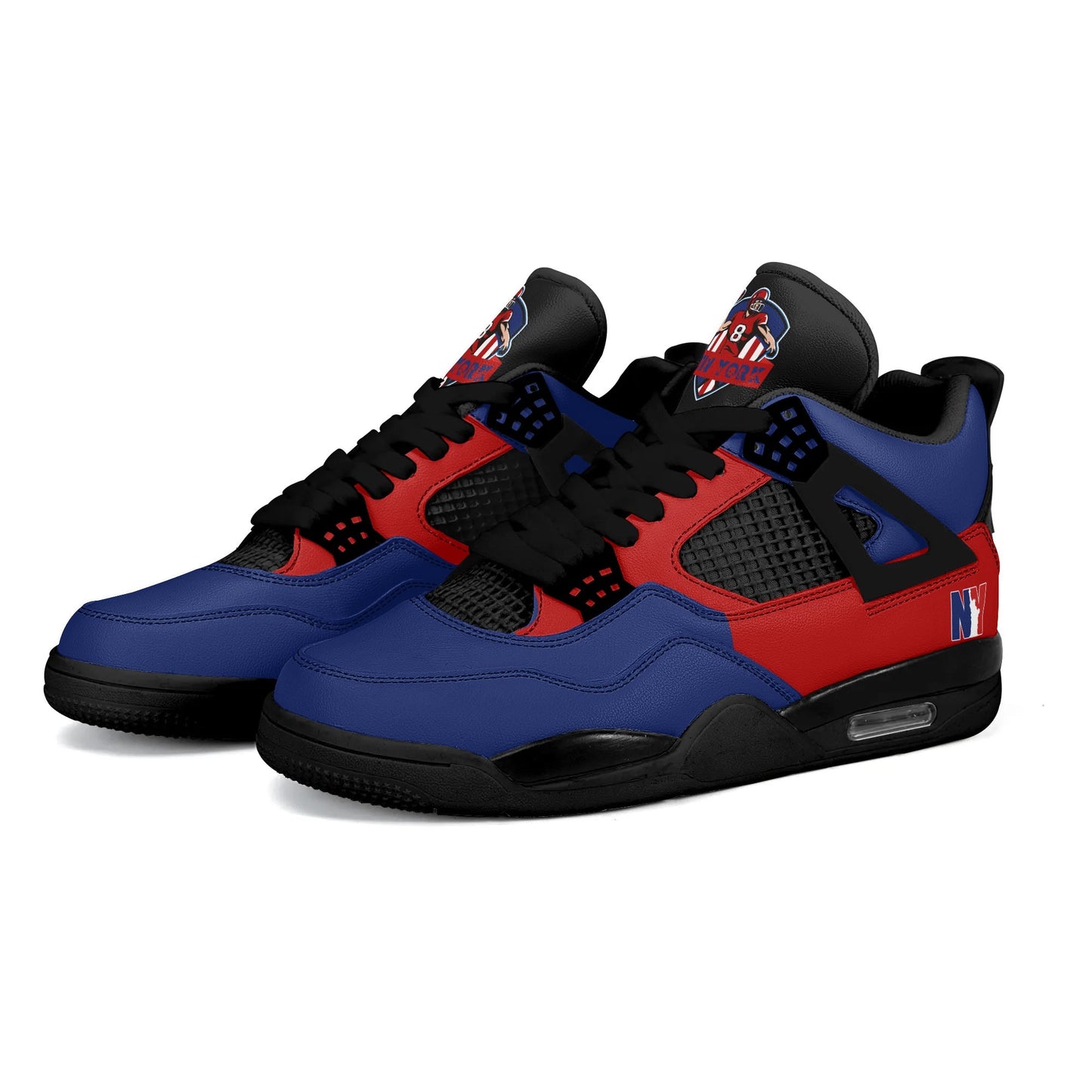 New York Football Shoes Black in black colorway