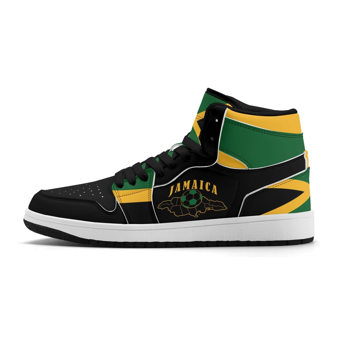 Jamaica Black Shoes in black colorway
