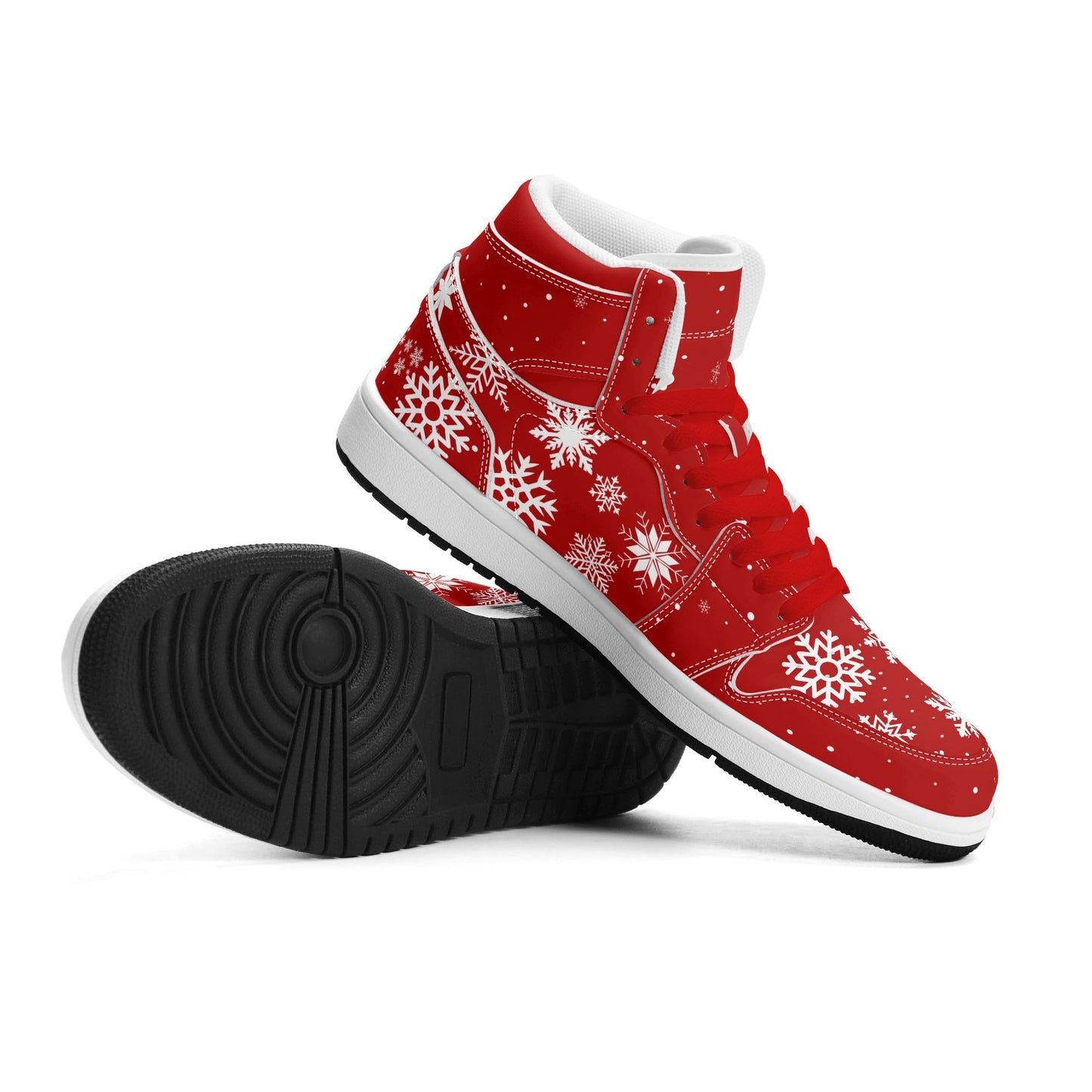 Christmas - Basketball Shoes in red colorway