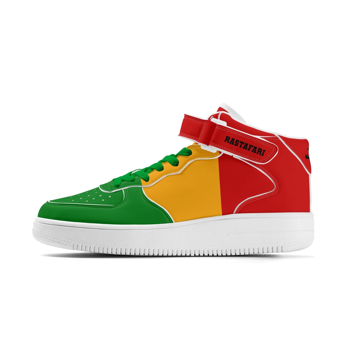 Rasta Colorway Shoes in red/gold/green colorway