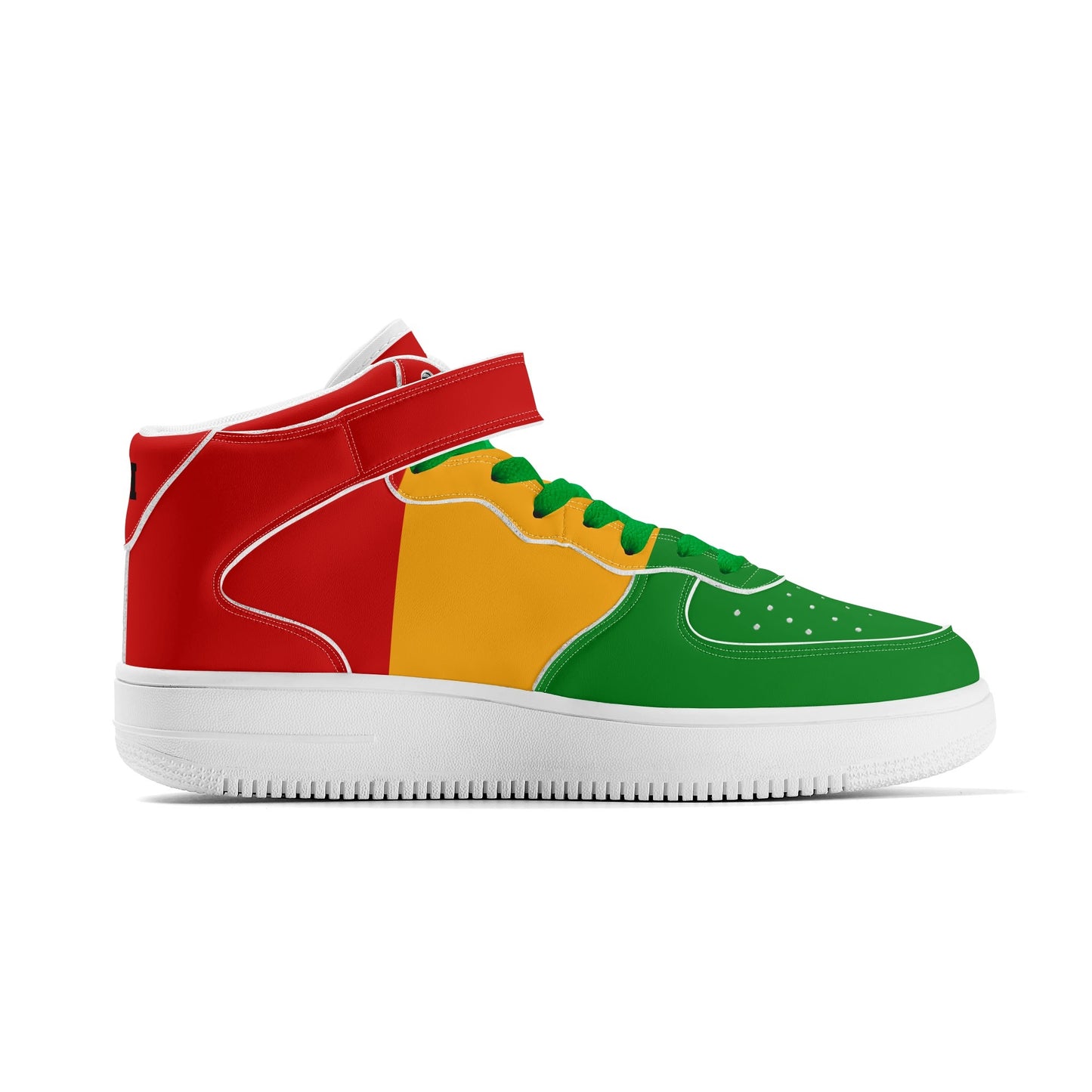 Rasta Colorway Shoes in red/gold/green colorway