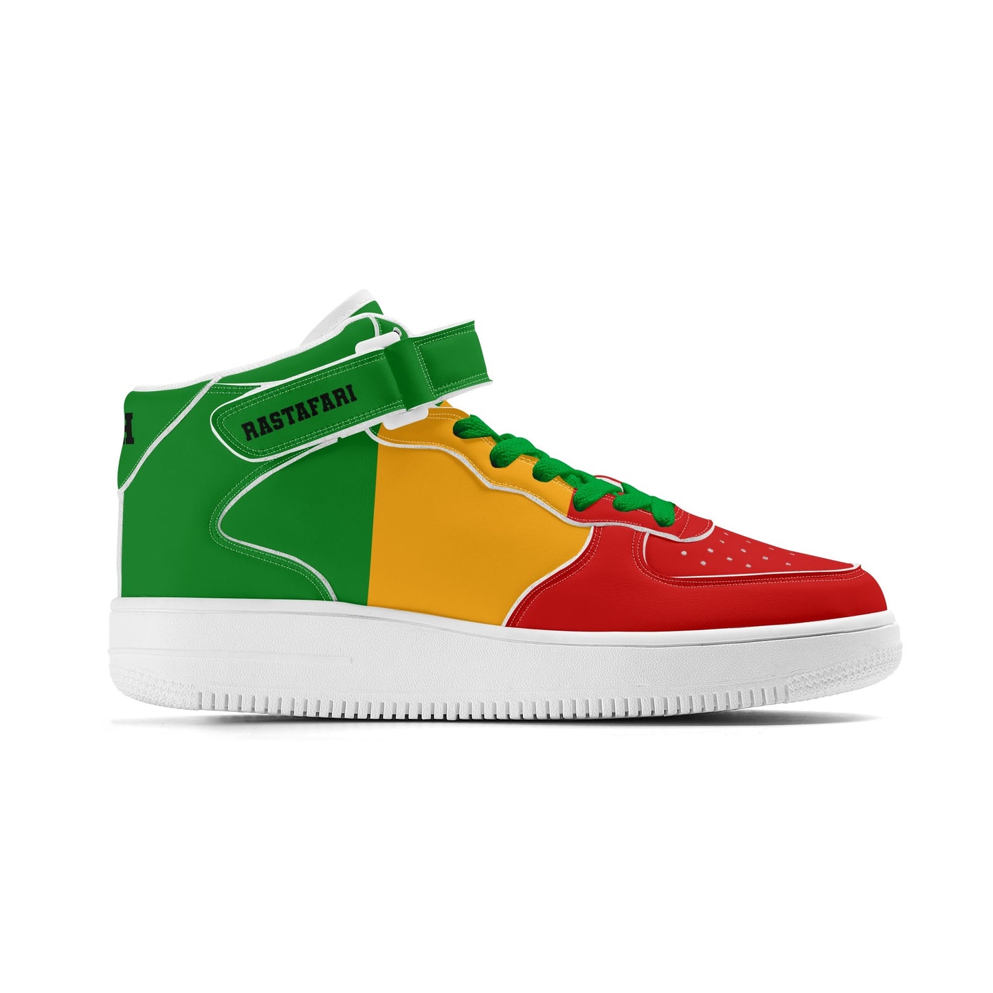Rasta Colorway Shoes in red/gold/green colorway