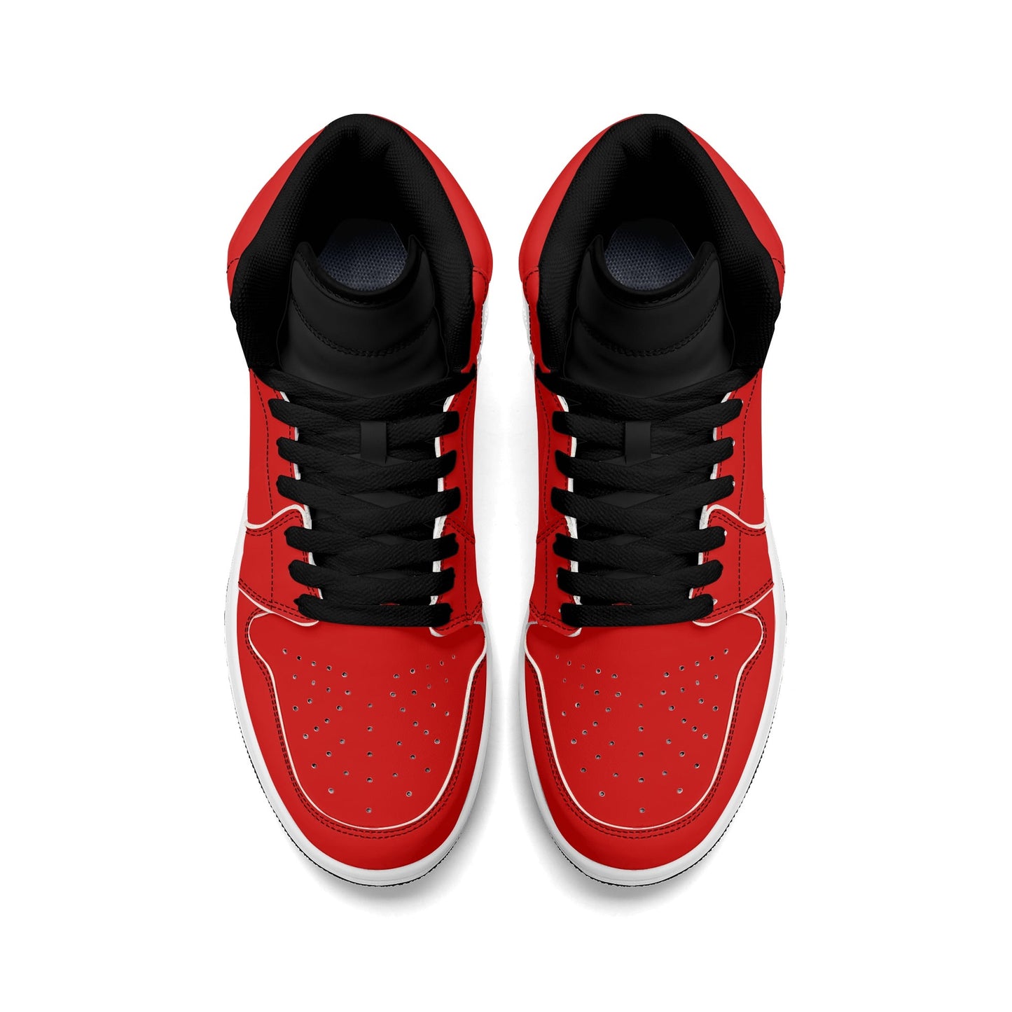 Red & Black Shoes in black/red colorway