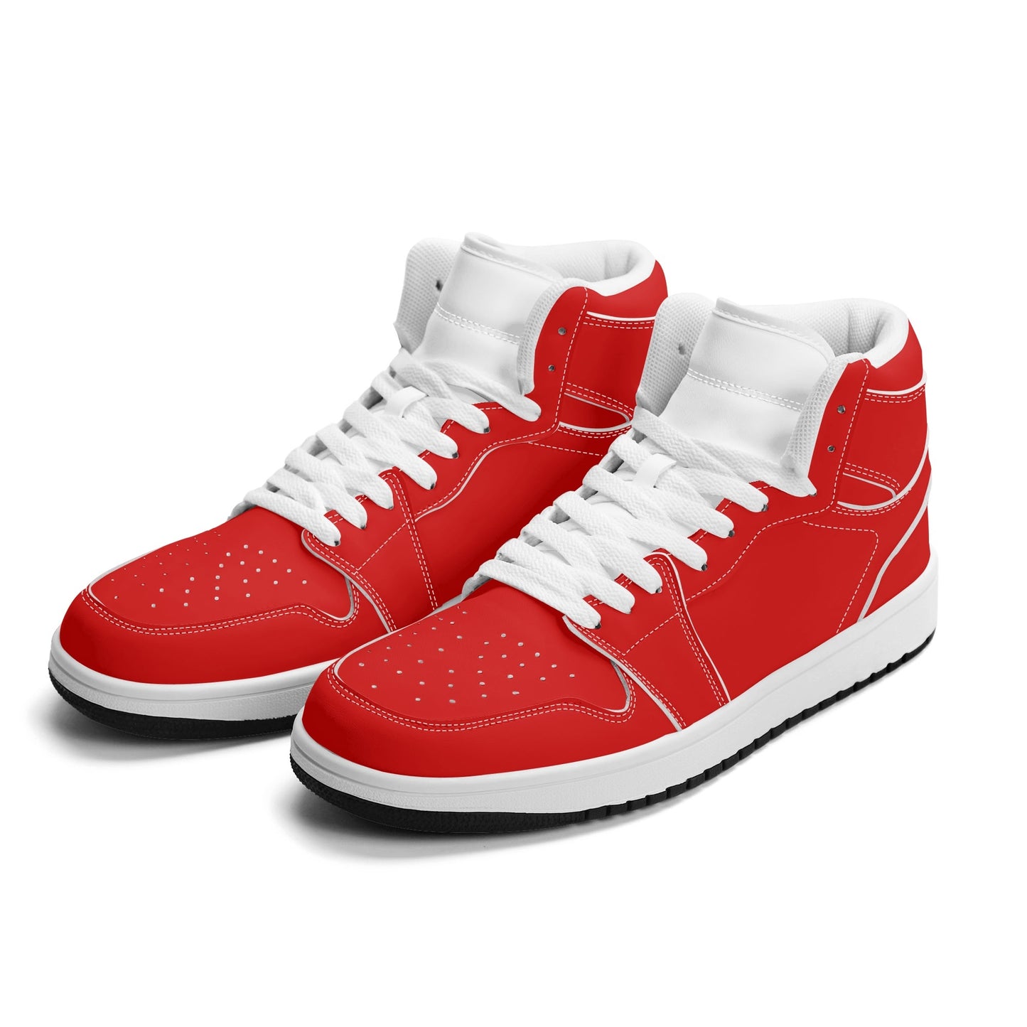 Red & White Shoes in white/red colorway