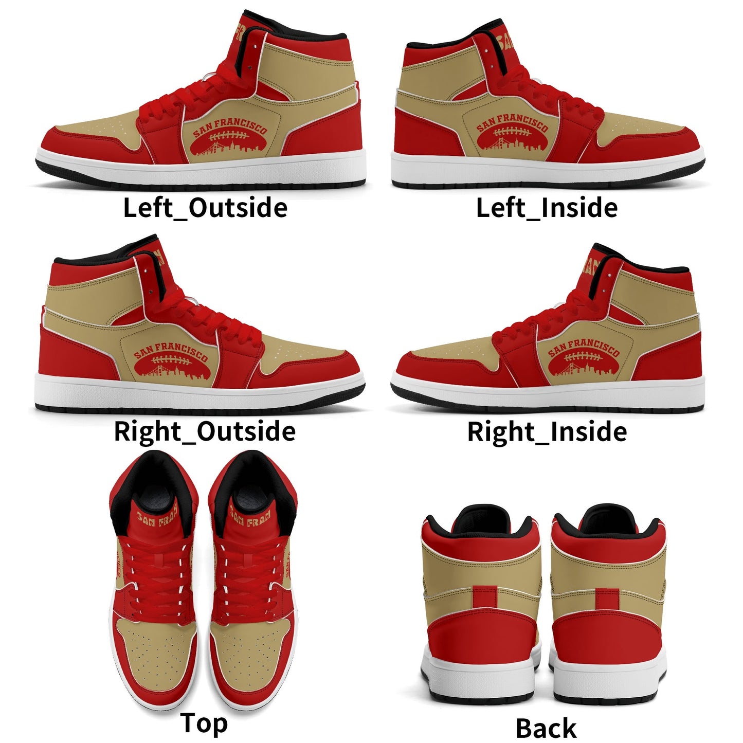 San Francisco Football Shoes