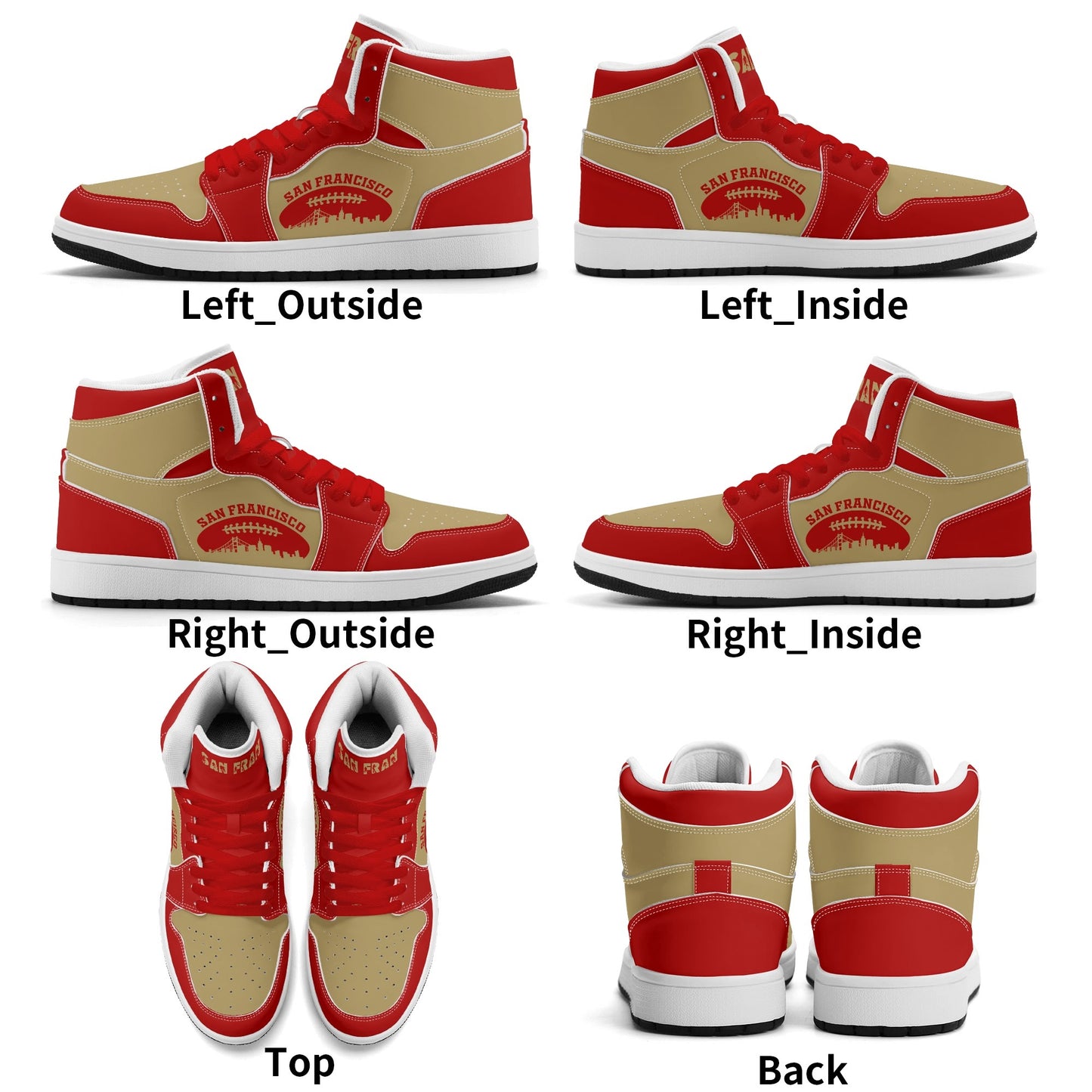 San Francisco Football Shoes