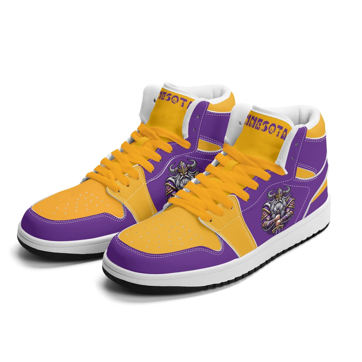 Minnesota Football Shoes PG in gold/purple colorway
