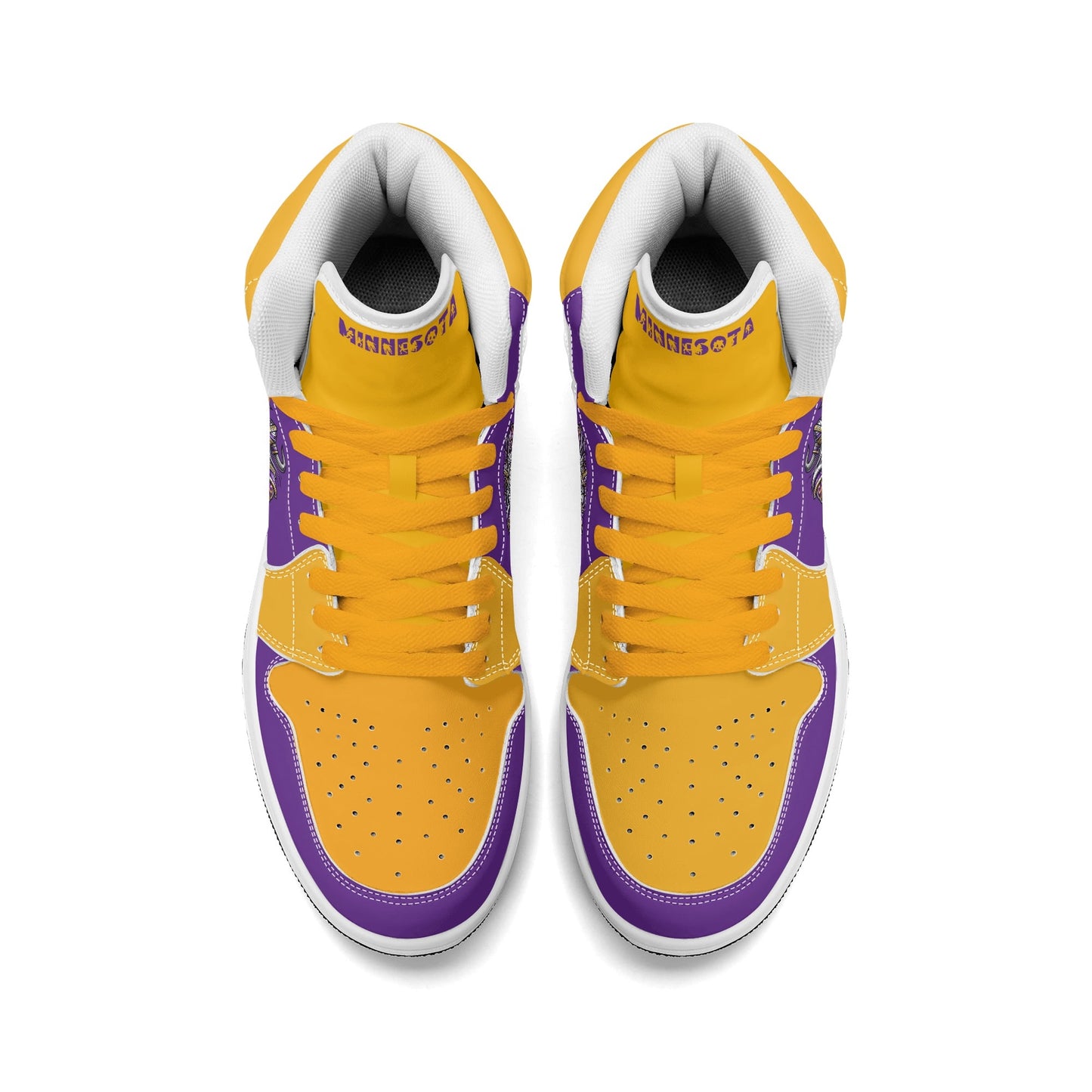 Minnesota Football Shoes PG in gold/purple colorway