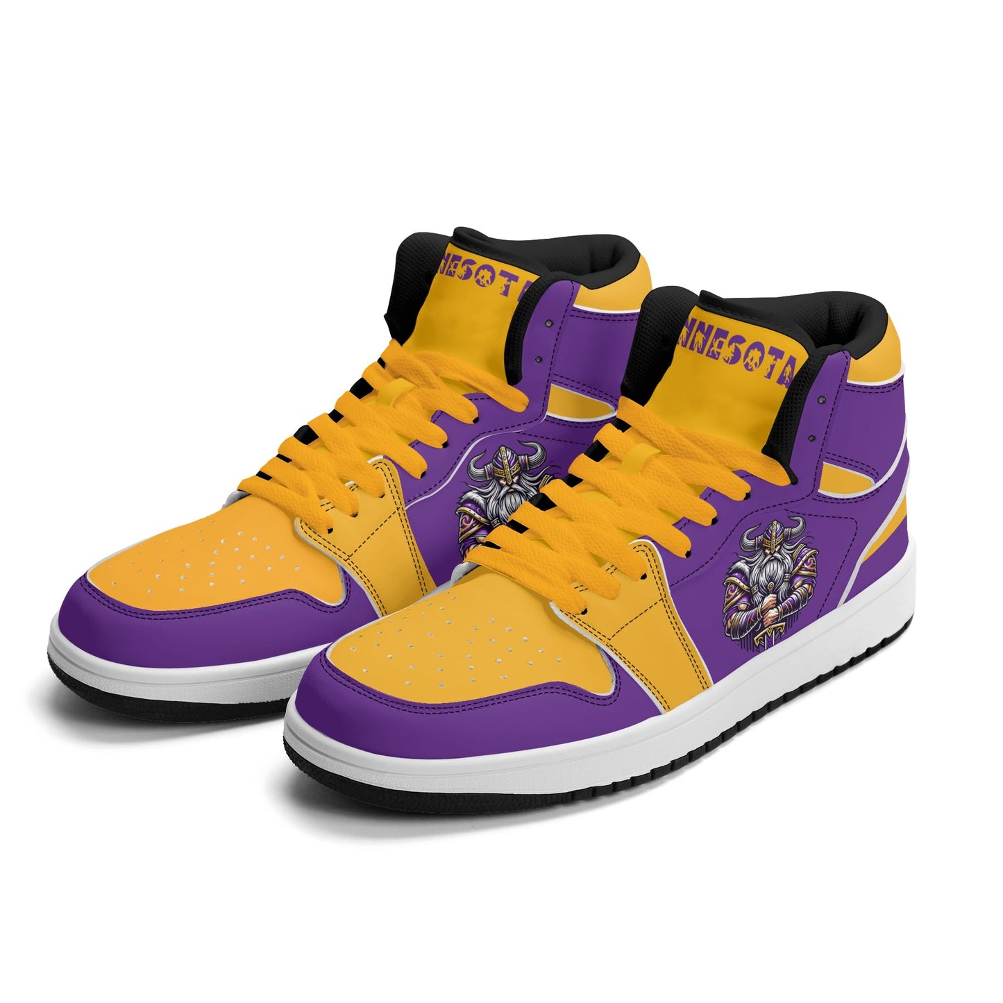 Minnesota Football Shoes PG in gold/purple colorway