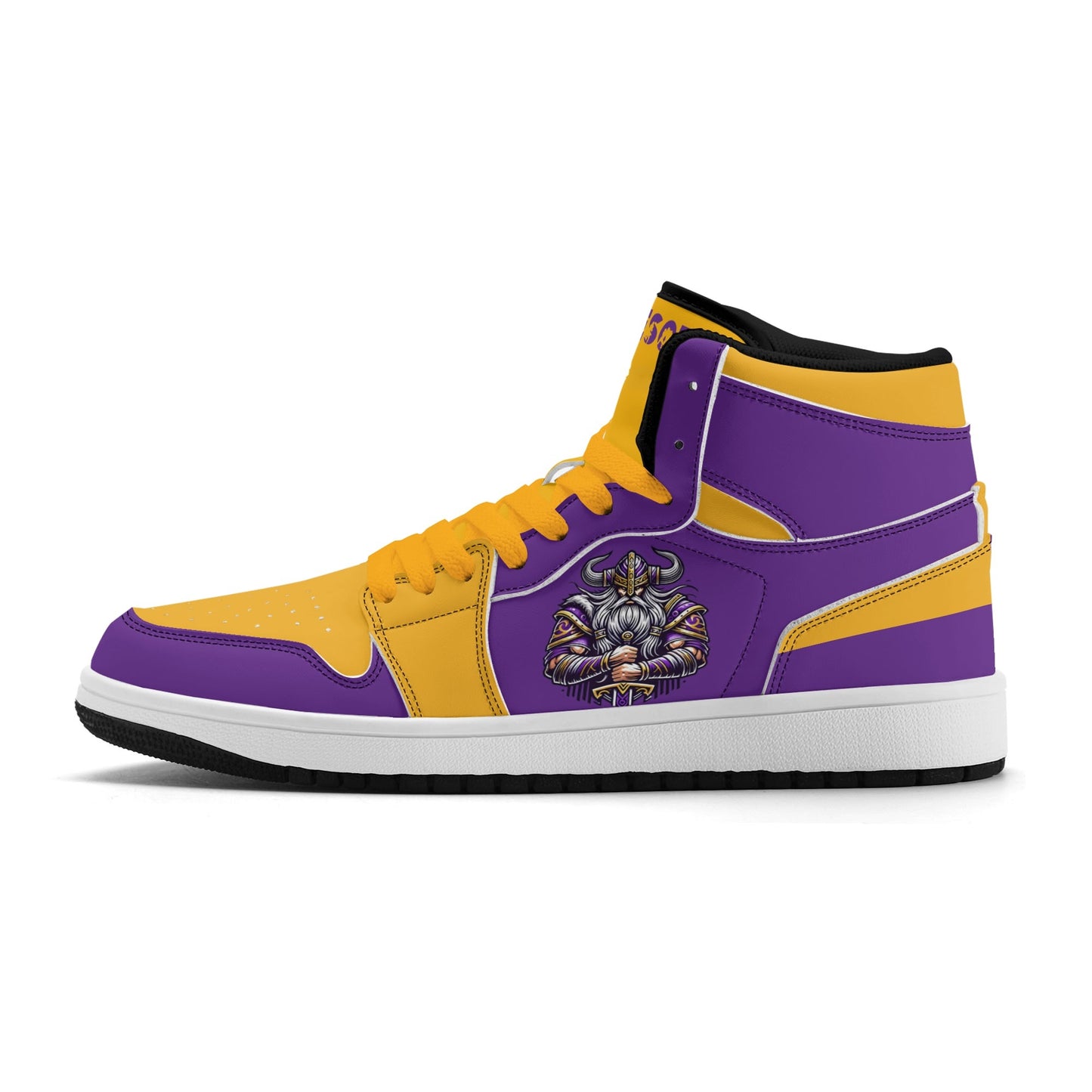 Minnesota Football Shoes PG in gold/purple colorway