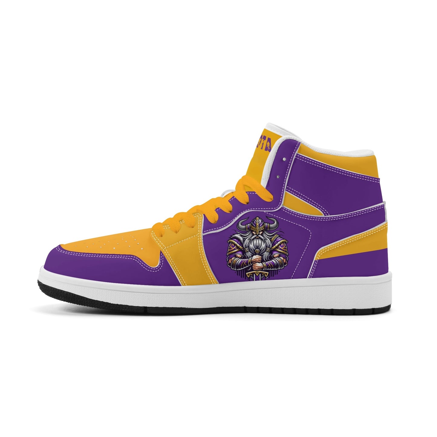 Minnesota Football Shoes PG in gold/purple colorway